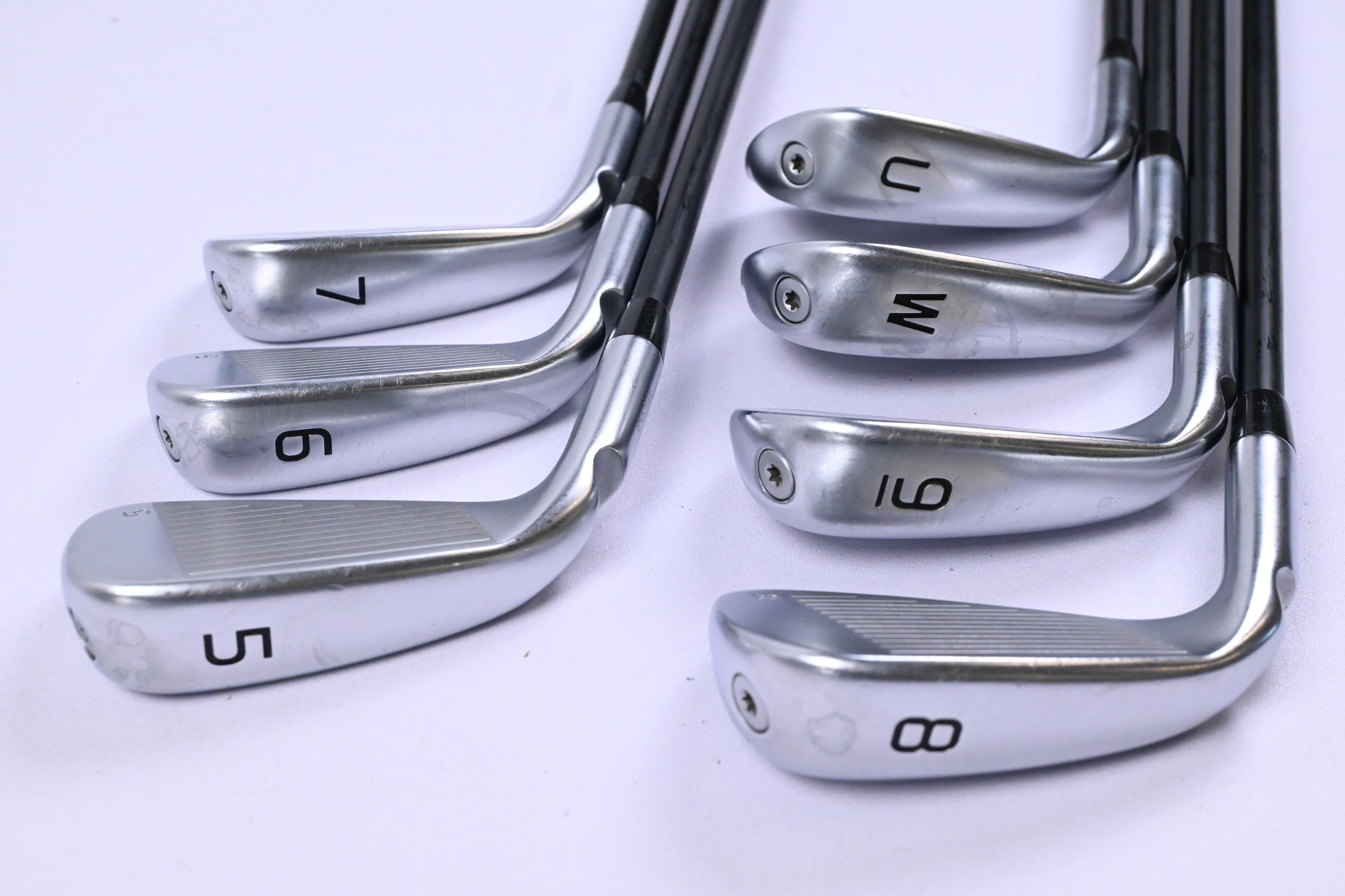 Ping G440 Irons / 5-PW+GW / Red Dot / Regular Flex Ping Alta CB Blue Shafts