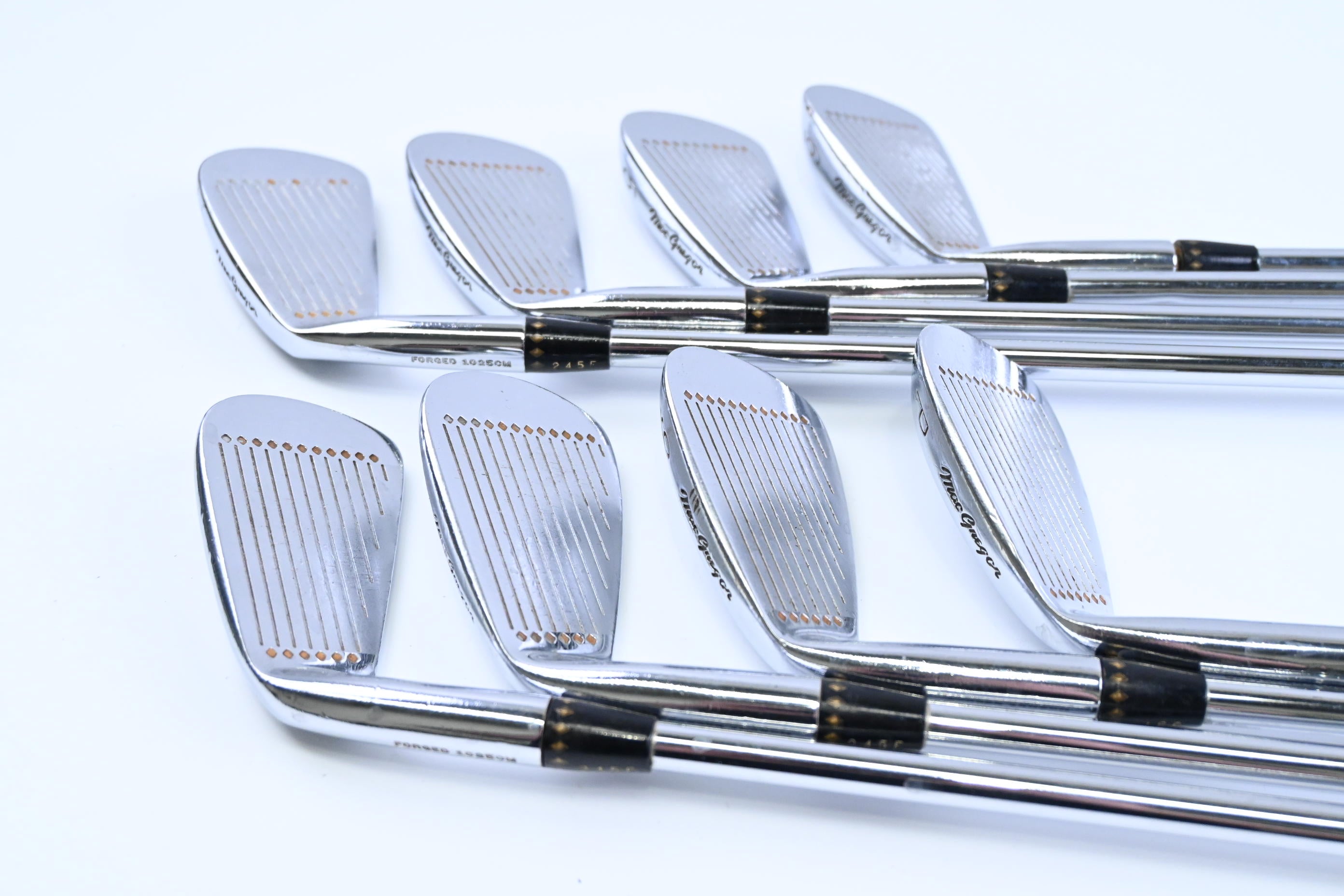 MacGregor VIP Tourney V-Foil Irons / 3-PW / Regular Flex Flighted Rifle FCM