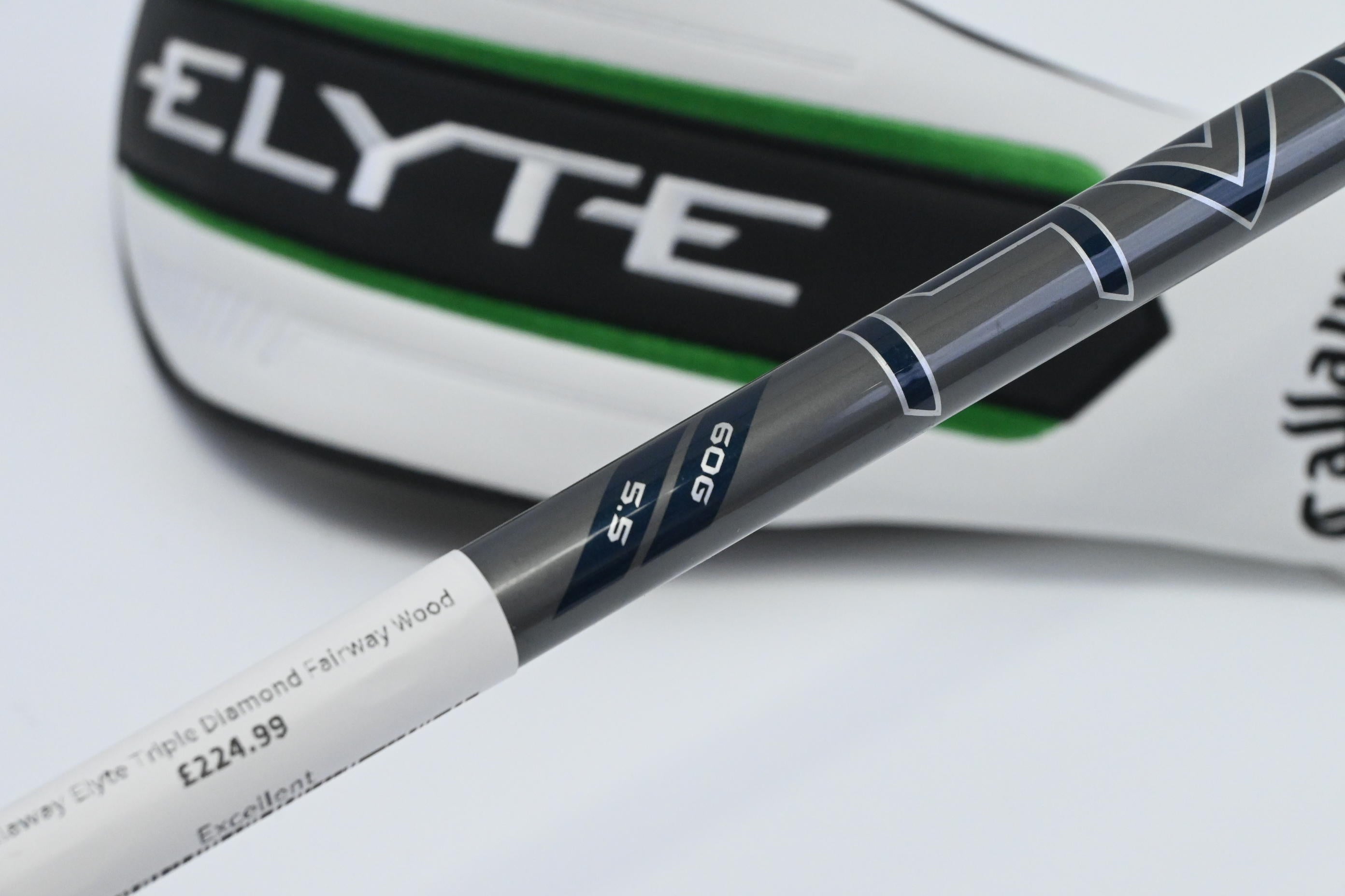 Callaway Elyte Triple Diamond #3 Wood / 15 Degree / Regular Flex Denali Charcoal