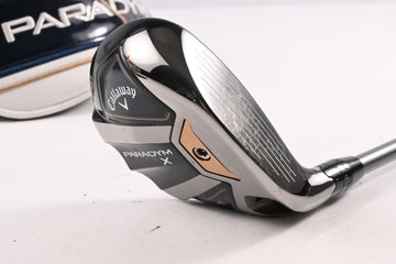 Callaway Paradym X #4 Hybrid / 21 Degree / Regular Flex HZRDUS Silver 65 Shaft