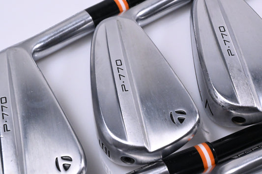 Taylormade P770 Irons / 5-PW / Stiff Flex MMT 75 Shafts