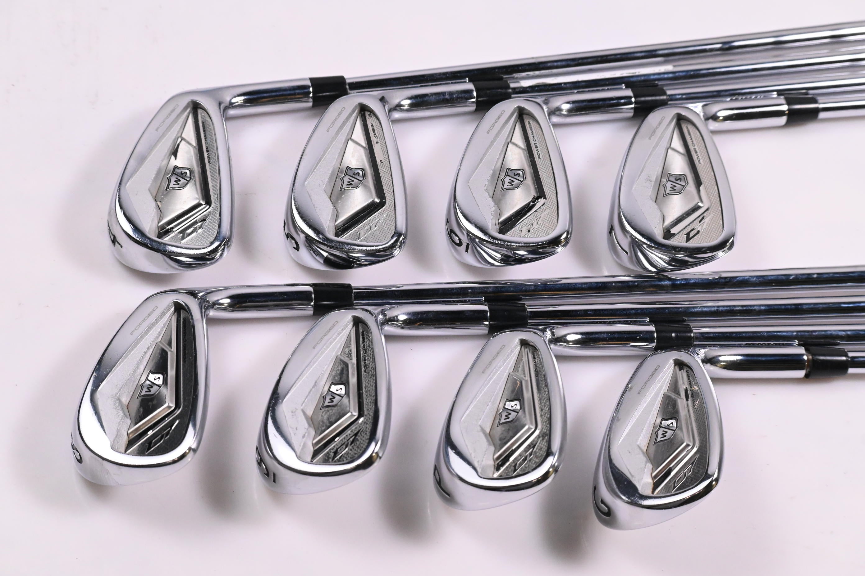 Wilson D7 Forged Irons / 4-PW+GW / Regular Flex KBS $-Taper Lite 95 Shafts