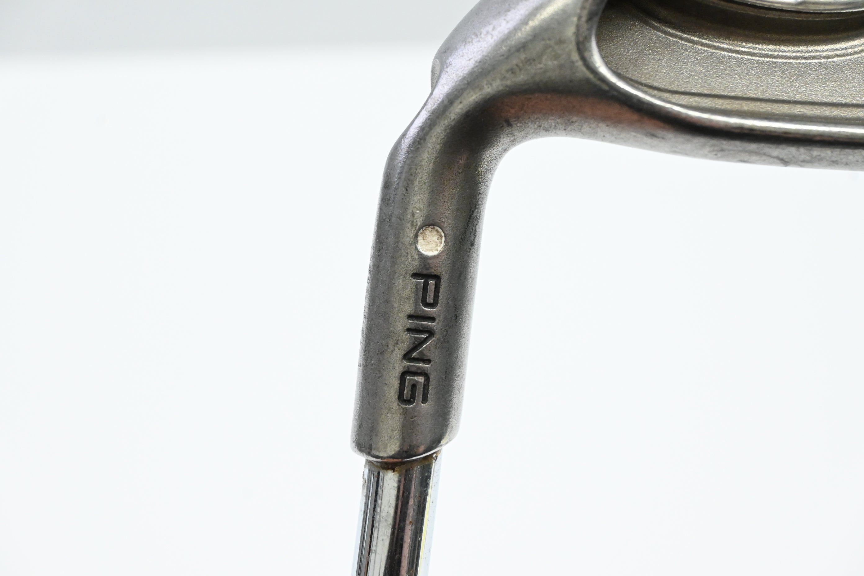 Left Hand Ping G10 #8 Iron / White Dot / Stiff Flex Steel Shaft