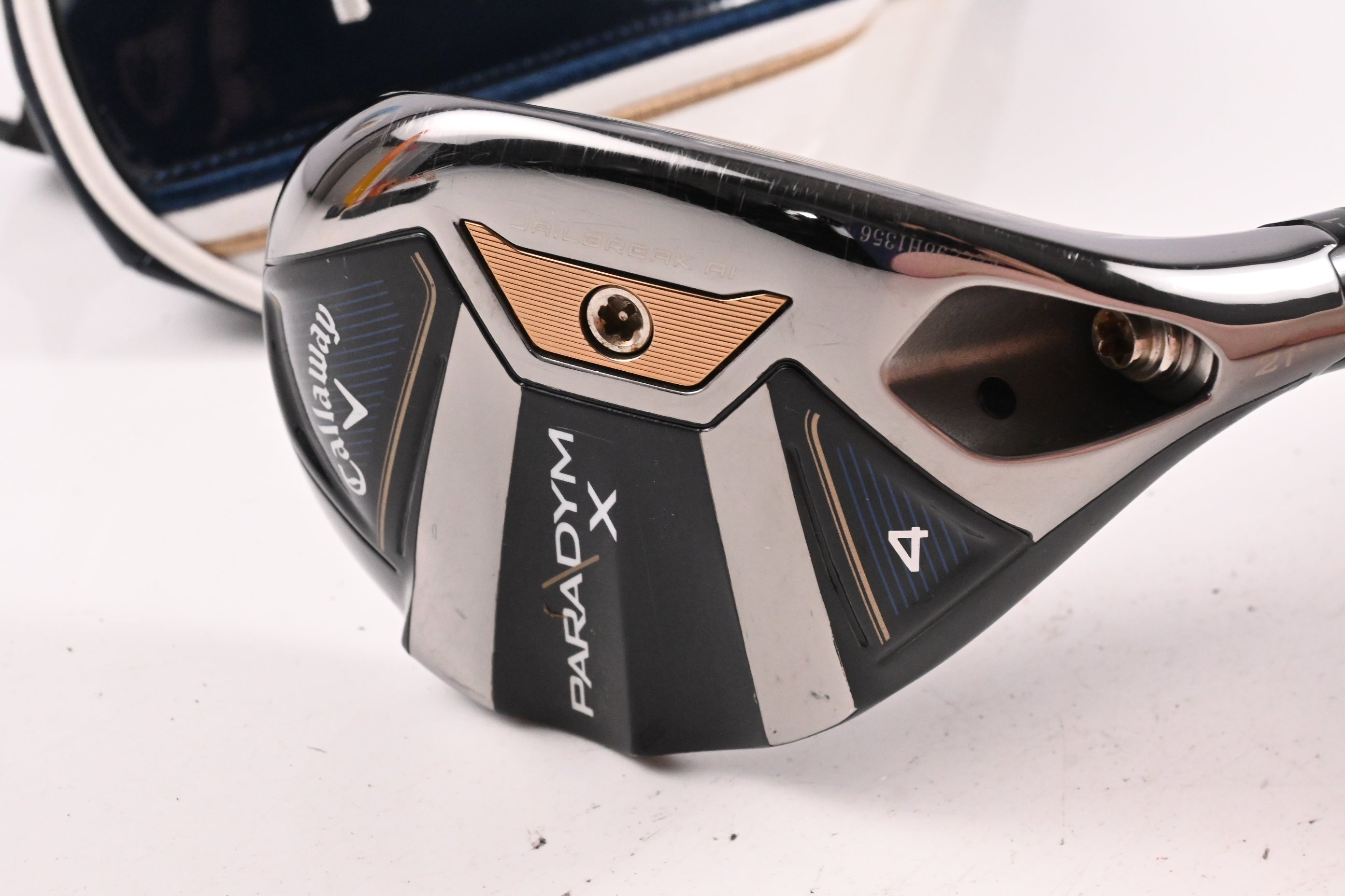 Callaway Paradym X #4 Hybrid / 21 Degree / Regular Flex HZRDUS Silver 65 Shaft