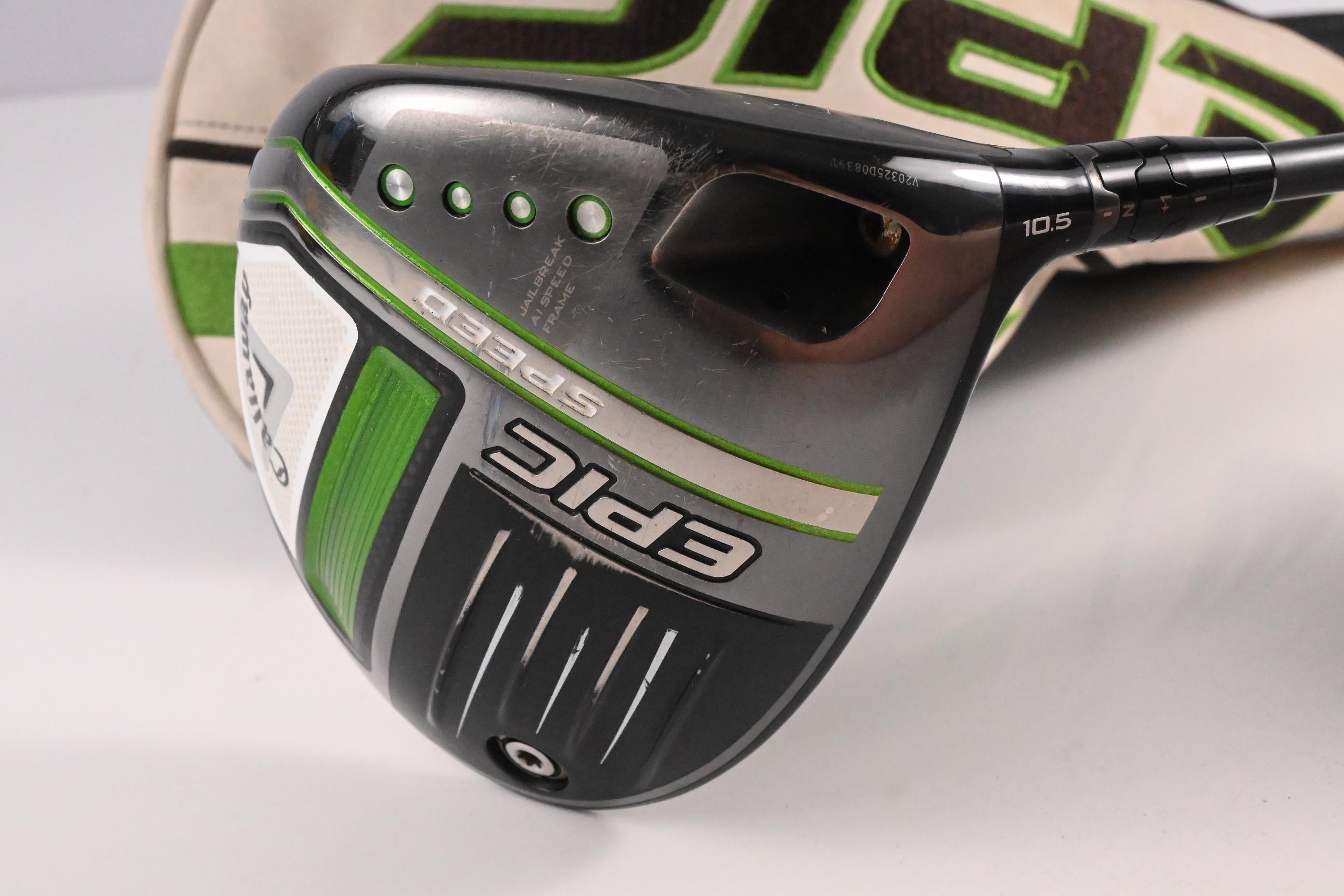 Callaway Epic Speed Driver / 10.5 Degree / Regular Flex HZRDUS Smoke Green 60