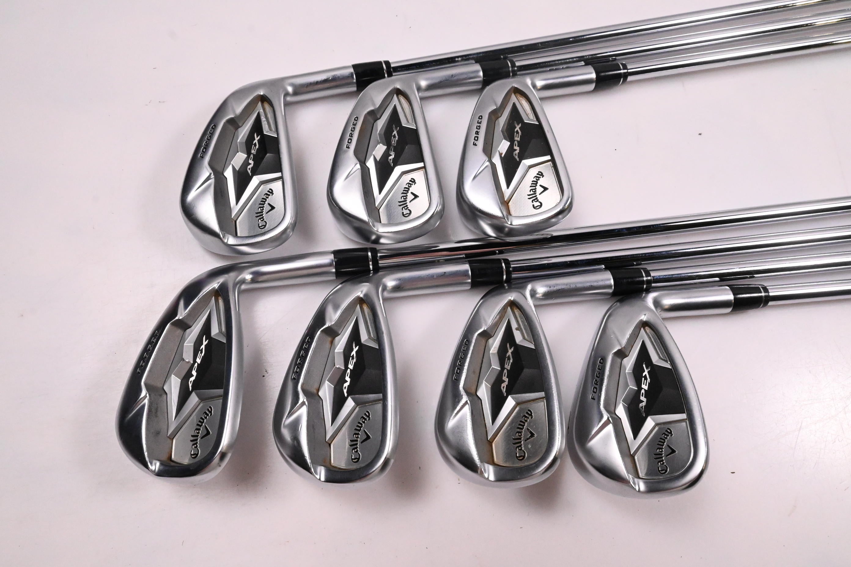Callaway Apex 19 Irons / 5-PW+GW / Regular Flex Elevate MPH 95 Shafts