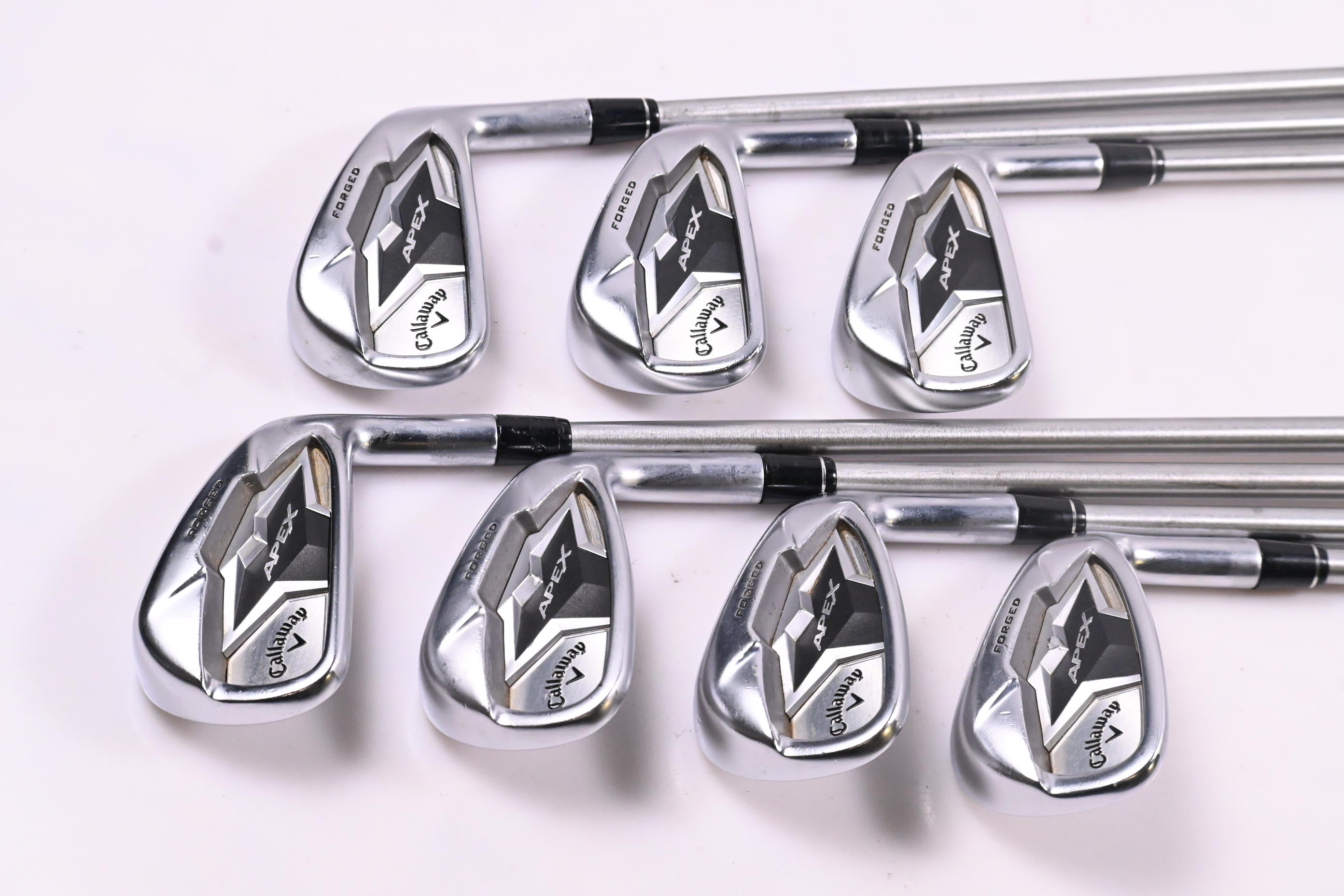 Callaway Apex 19 Irons / 4-PW / Stiff Flex KBS Tour C-Taper Lite 110 Shafts