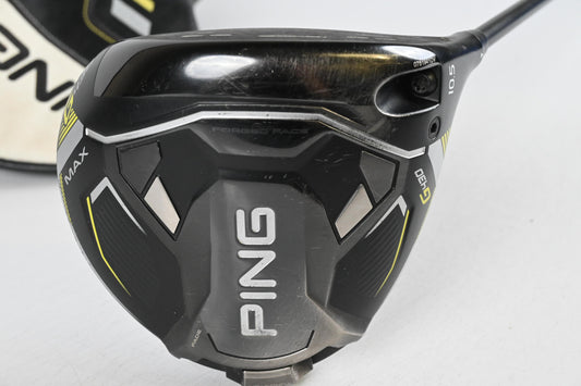 Ping G430 Max Driver / 10.5 Degree / Regular Flex Ping Alta CB Black 55
