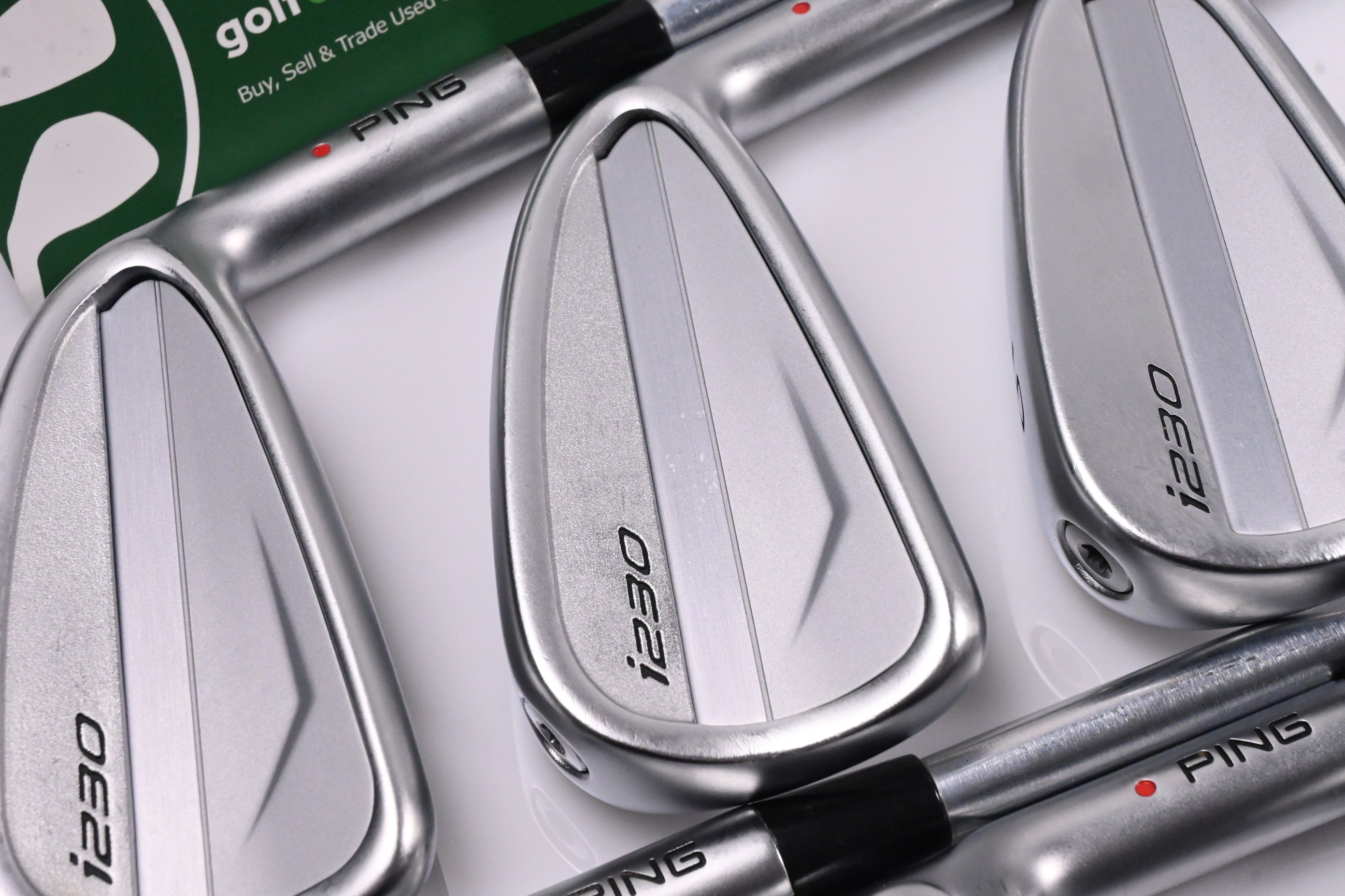 Ping i230 Irons / 4-9i / Red Dot / Regular Plus Flex Project X IO 105 Shafts