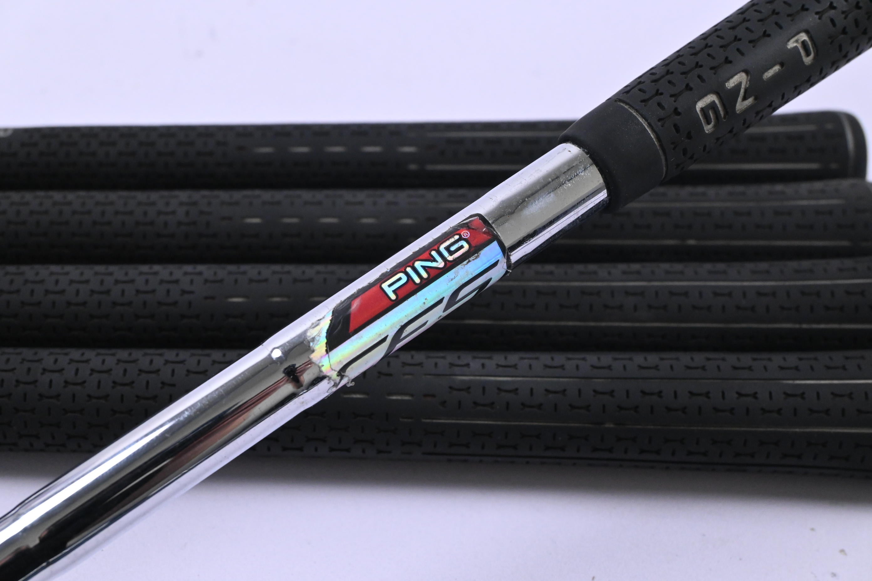 Left Hand Ping i25 Irons / 5-PW / Silver Dot / Regular Flex Ping CFS Shafts