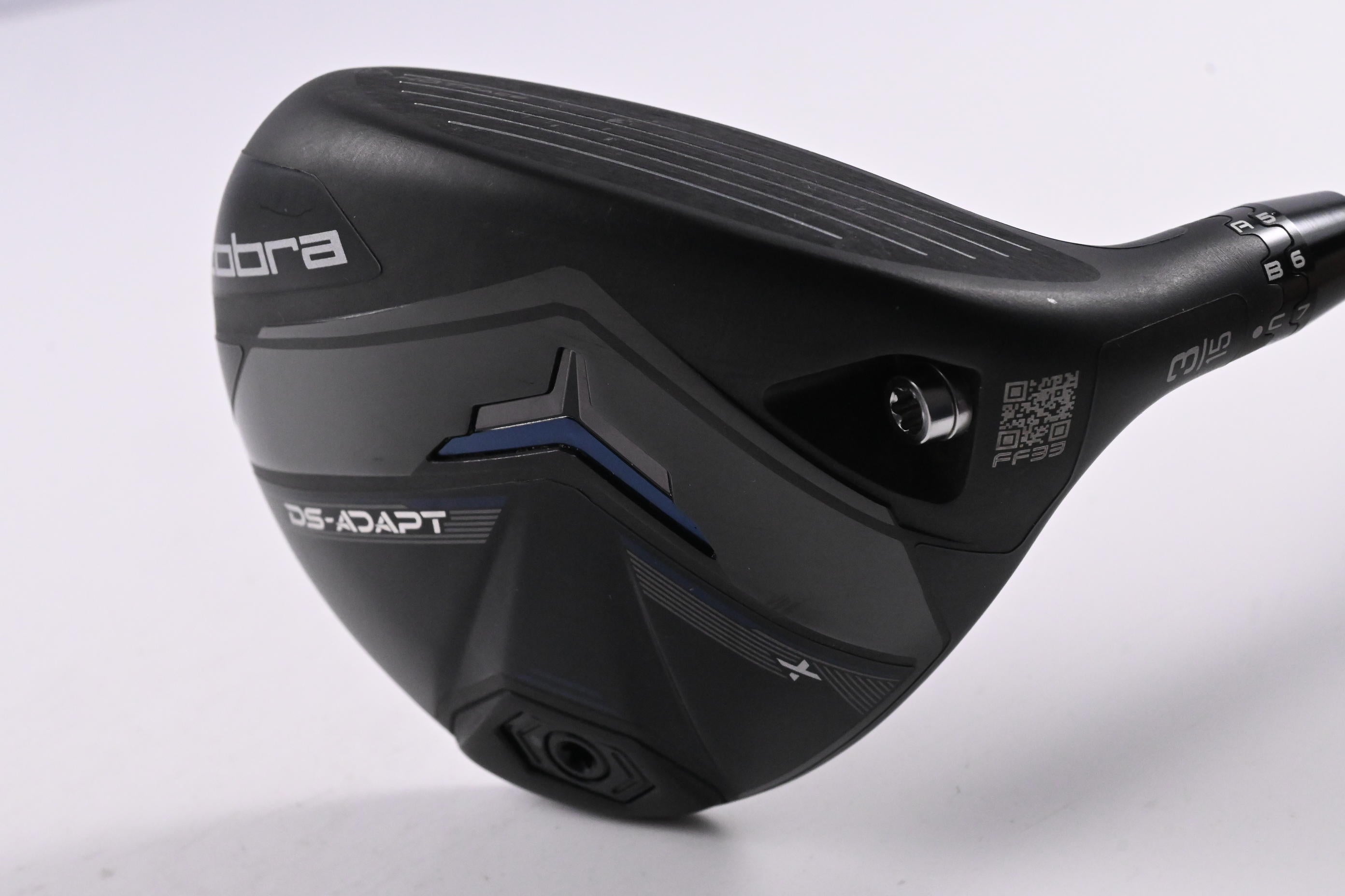Cobra DS-Adapt X #3 Wood / 15 Degree / Stiff Flex Project X Denali Blue 60 Shaft