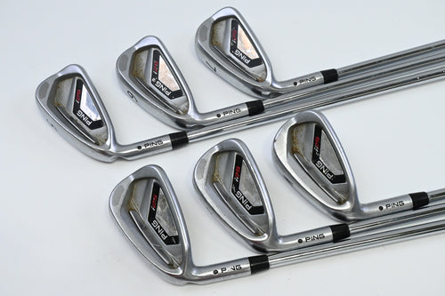 Left Hand Ping i25 Irons / 5-PW / Black Dot / Regular Flex Ping CFS Shafts