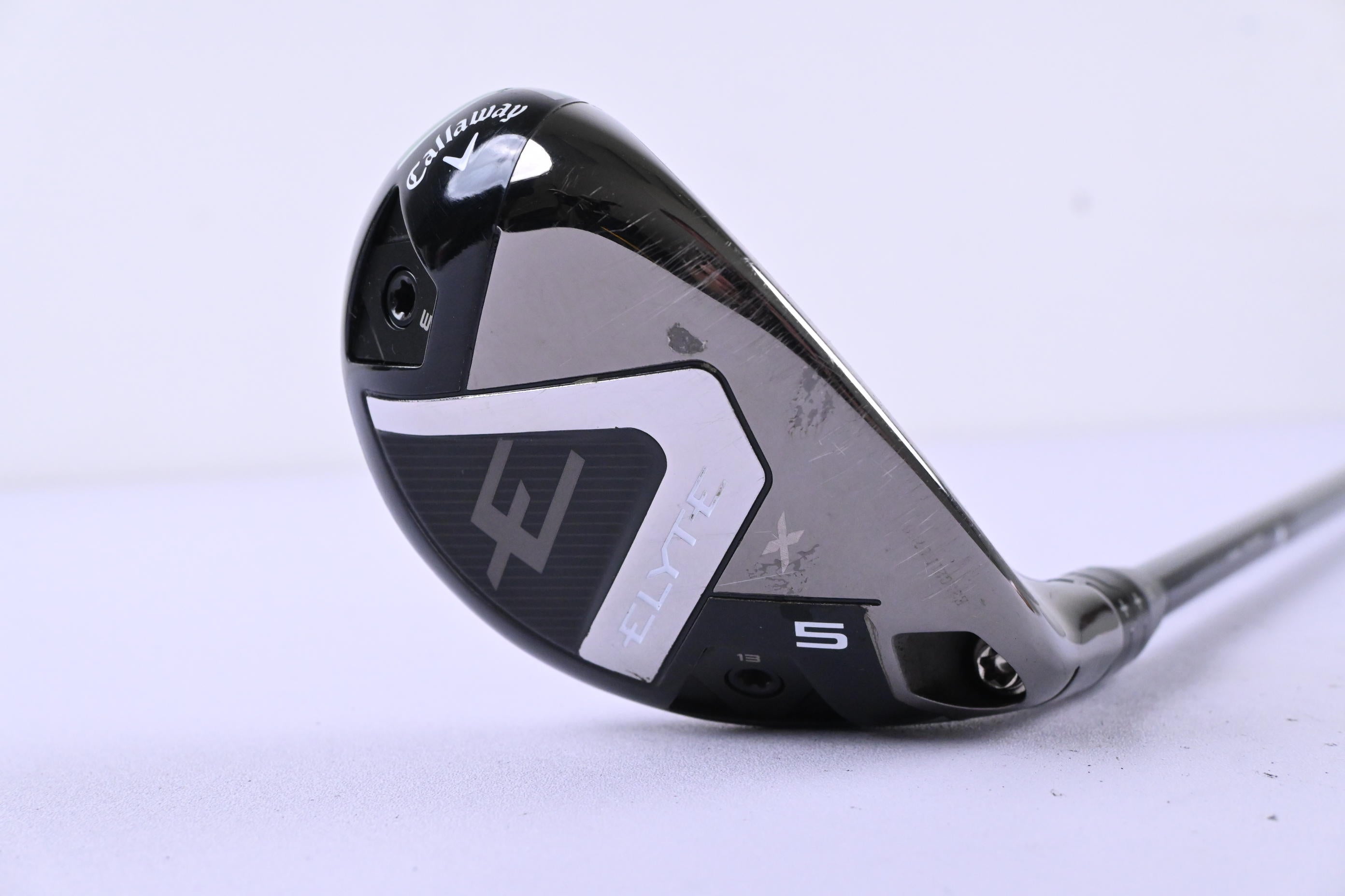 Callaway Elyte X #5 Hybrid / 25 Degree / Regular Flex Denali Frost Silver 60 Shaft
