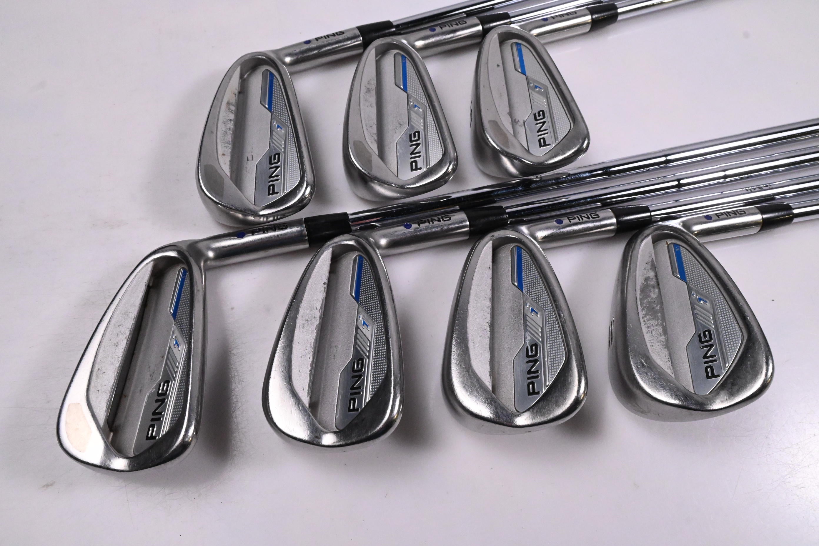 Ping i-Series E1 Irons / 4-PW / Blue Dot / Regular Flex Ping Shafts