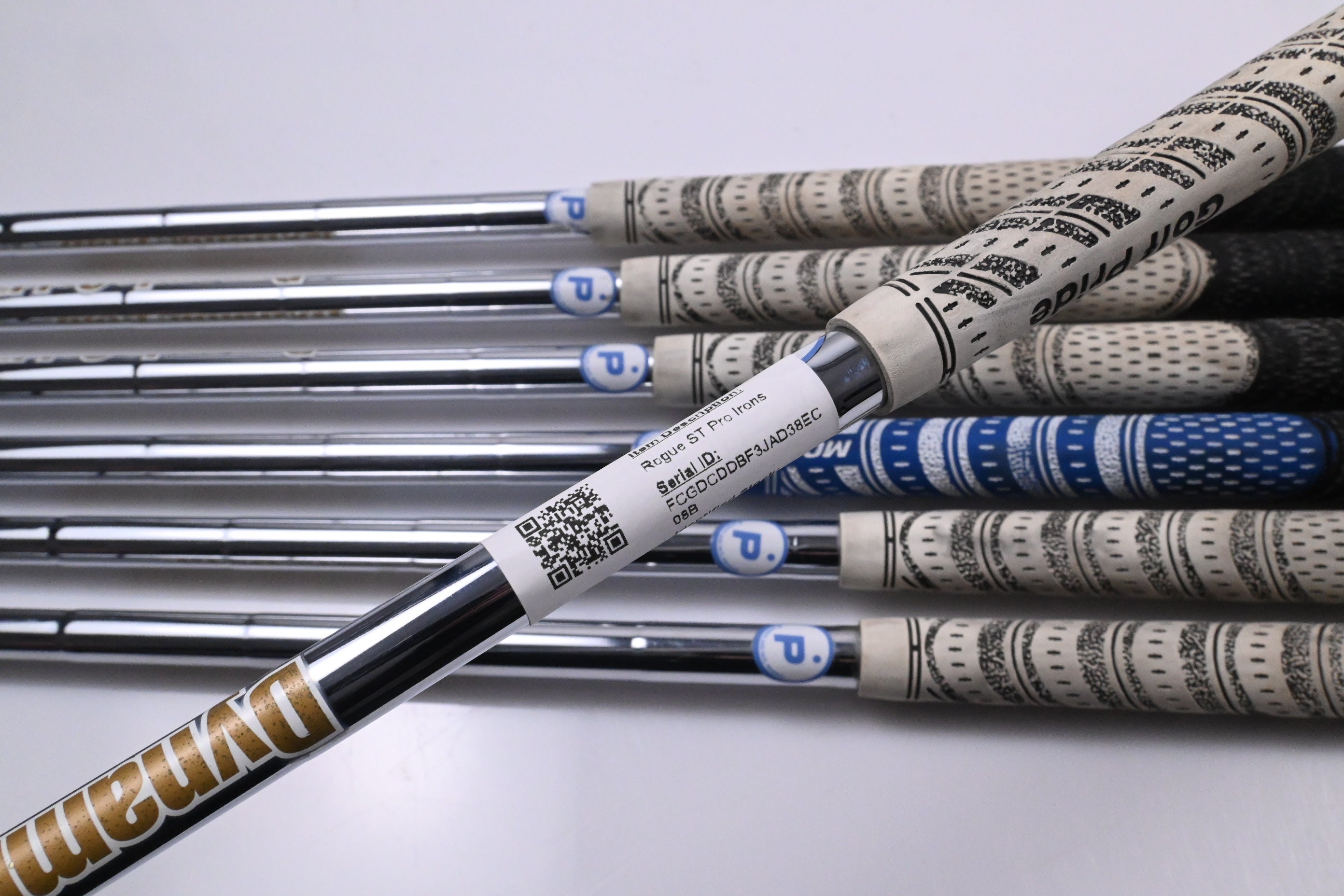 Callaway Rogue ST Pro Irons / 4-PW / Regular Flex Dynamic Gold 105 R300 Shafts