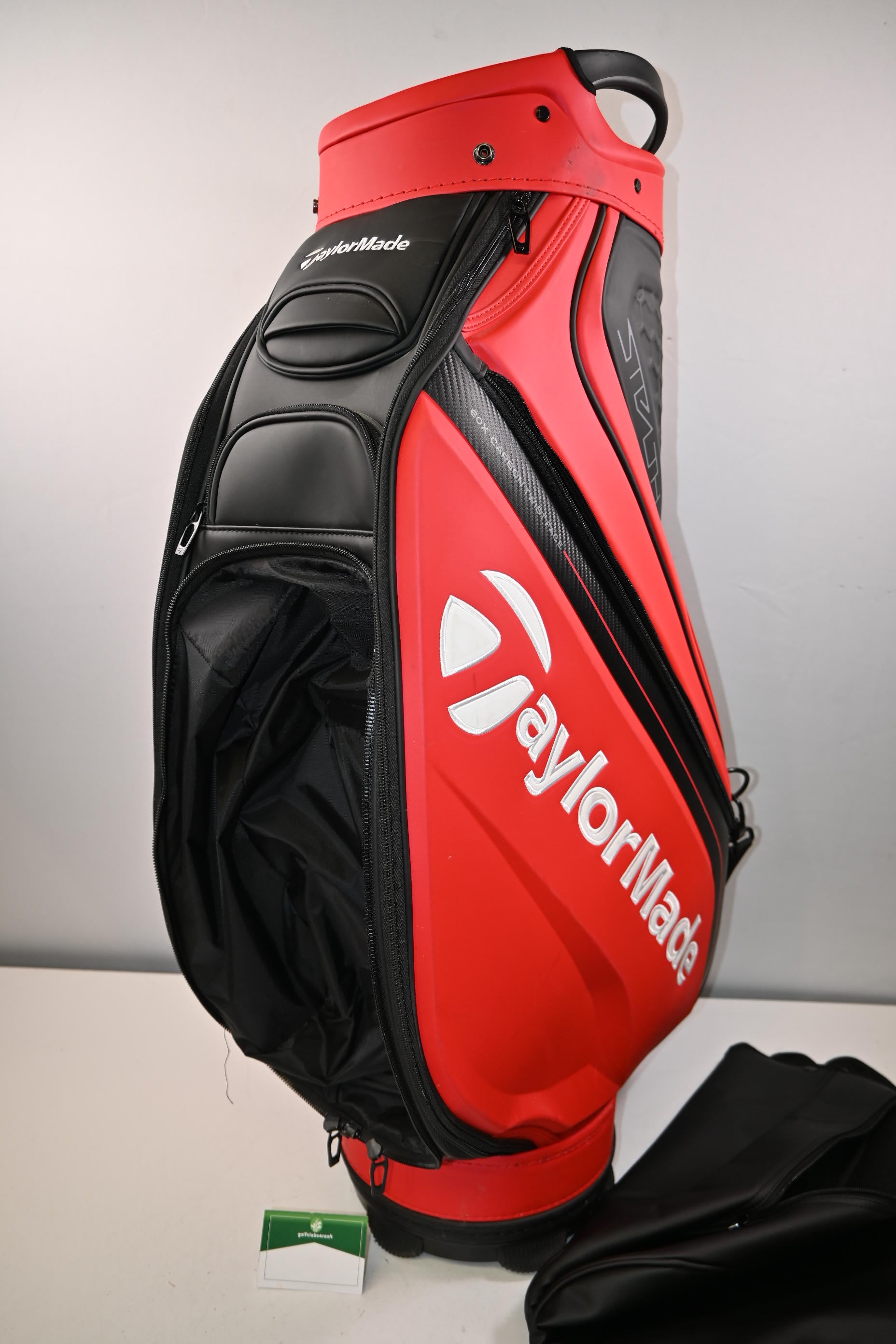 Taylormade Stealth Tour Bag / 6-Way Divider / Red &amp; Black