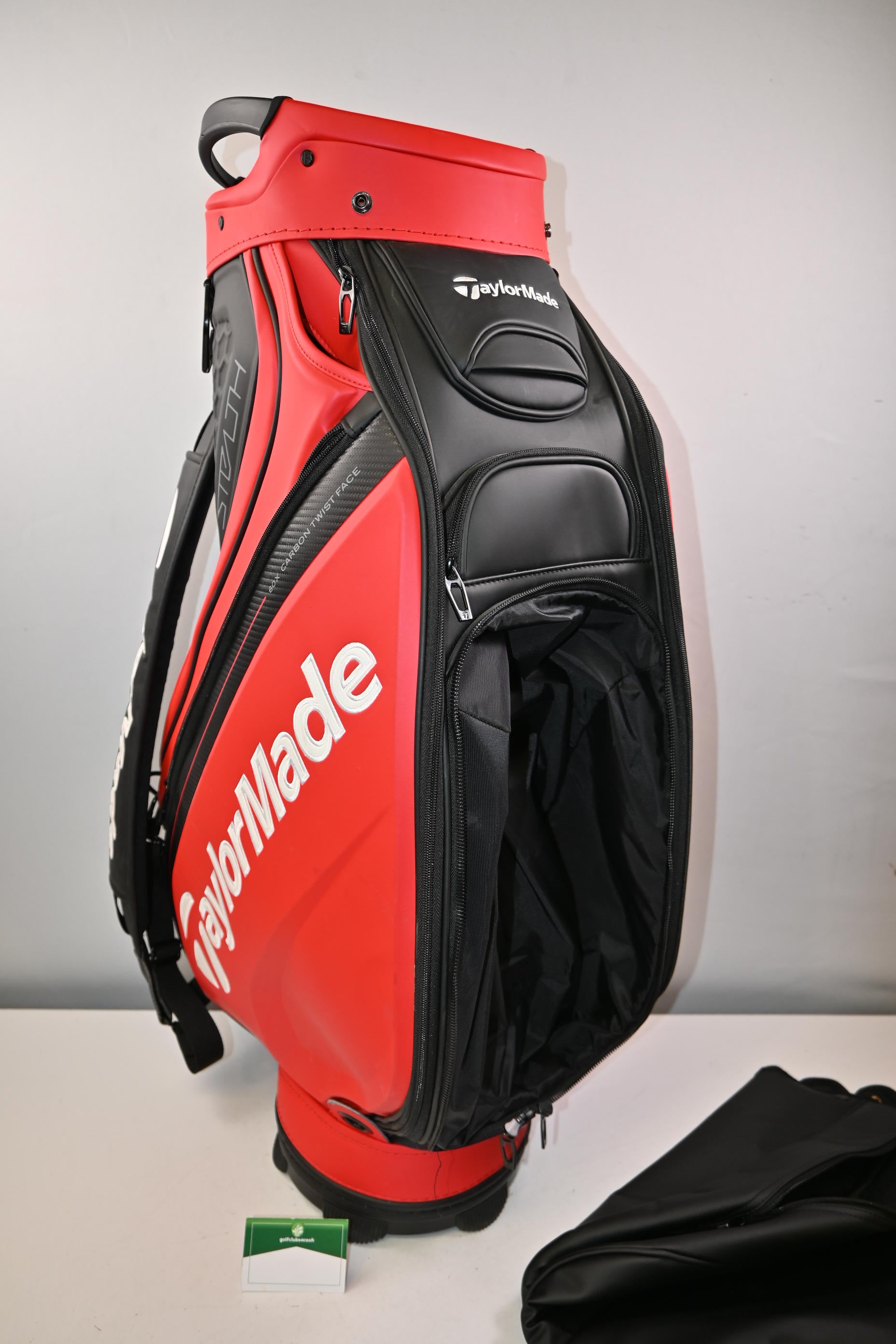 Taylormade Stealth Tour Bag / 6-Way Divider / Red &amp; Black