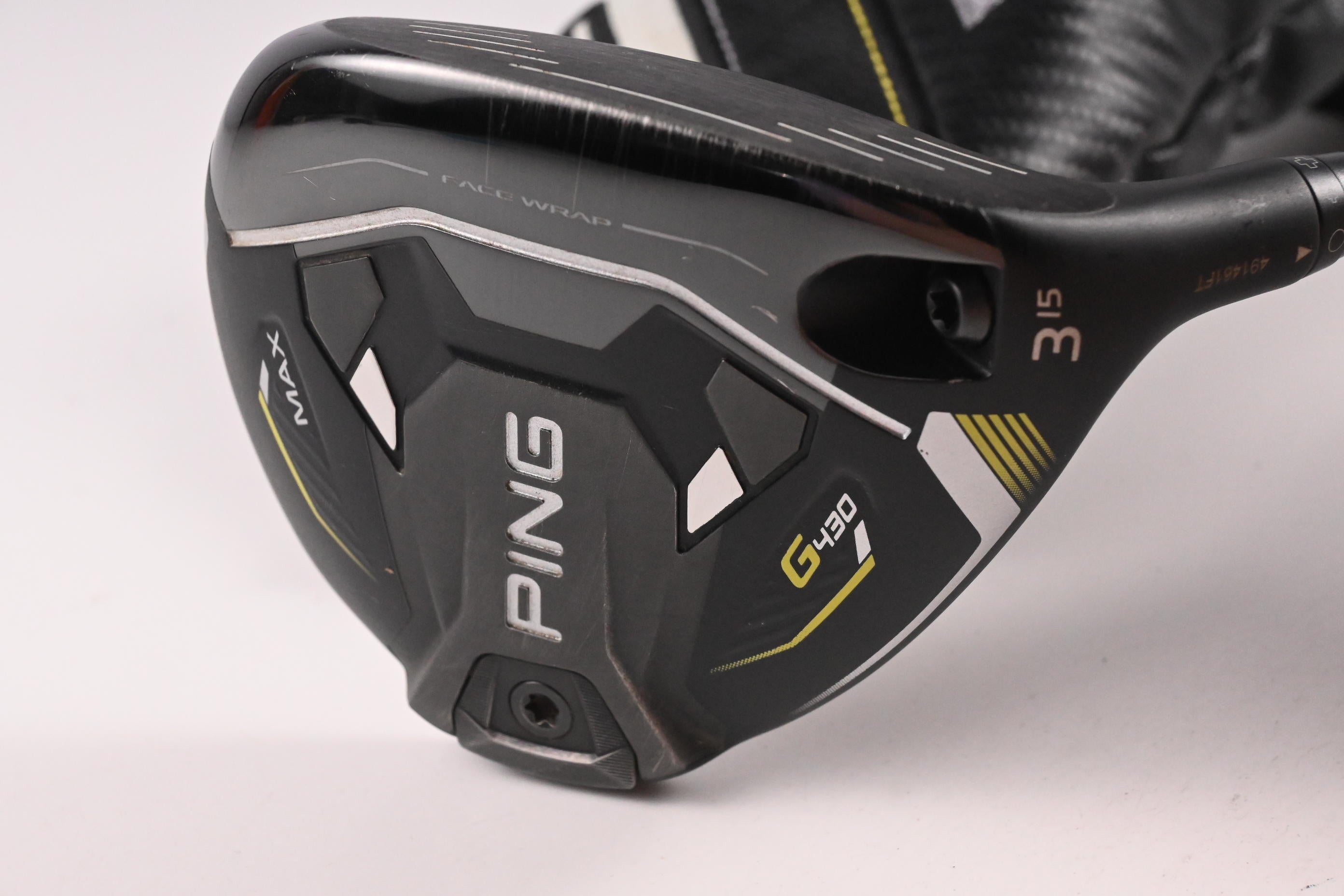 Ping G430 Max #3 Wood / 15 Degree / Stiff Flex Mitsubishi Kai'li White 70 Shaft