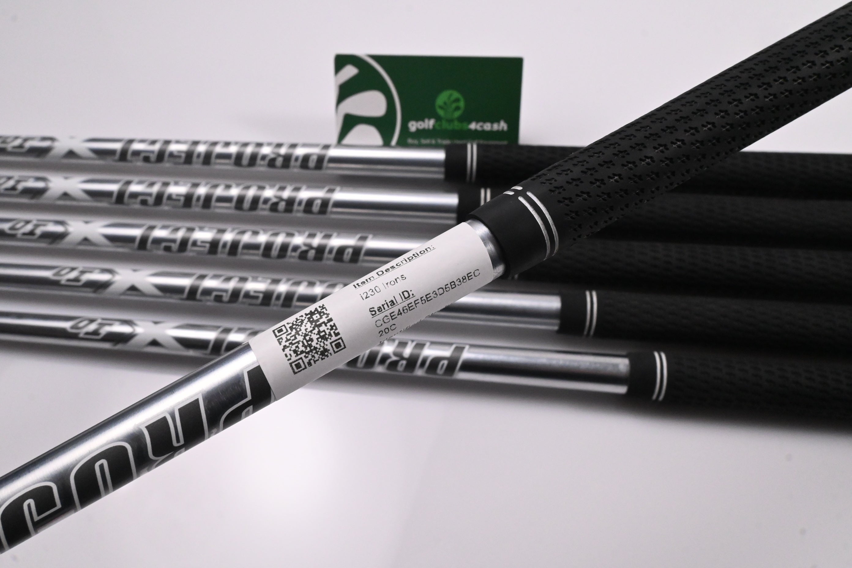 Ping i230 Irons / 4-9i / Red Dot / Regular Plus Flex Project X IO 105 Shafts