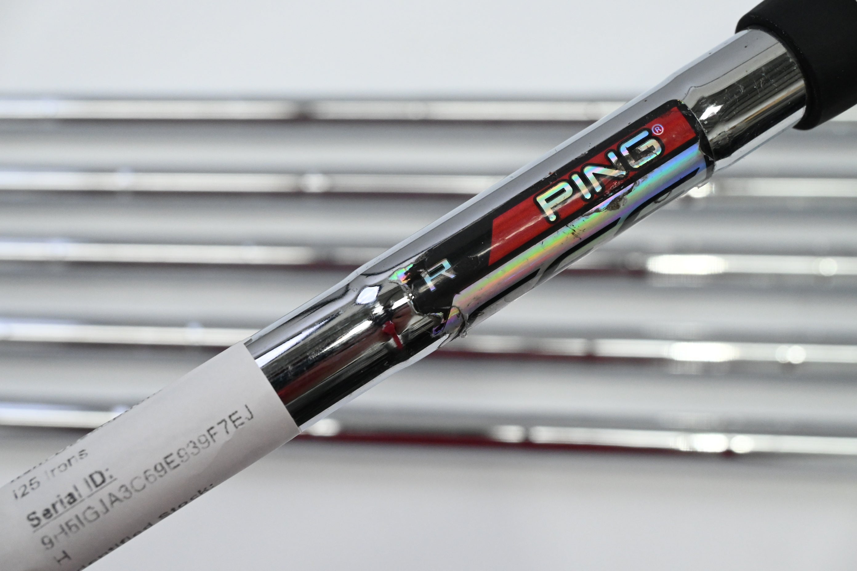 Left Hand Ping i25 Irons / 5-PW / Black Dot / Regular Flex Ping CFS Shafts
