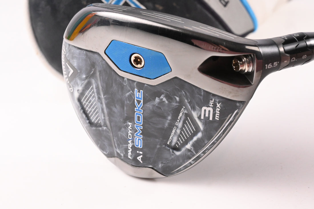 Callaway Paradym Ai Smoke Max #3 Wood / 16.5 Degree / Stiff Flex Kai'li Red 70