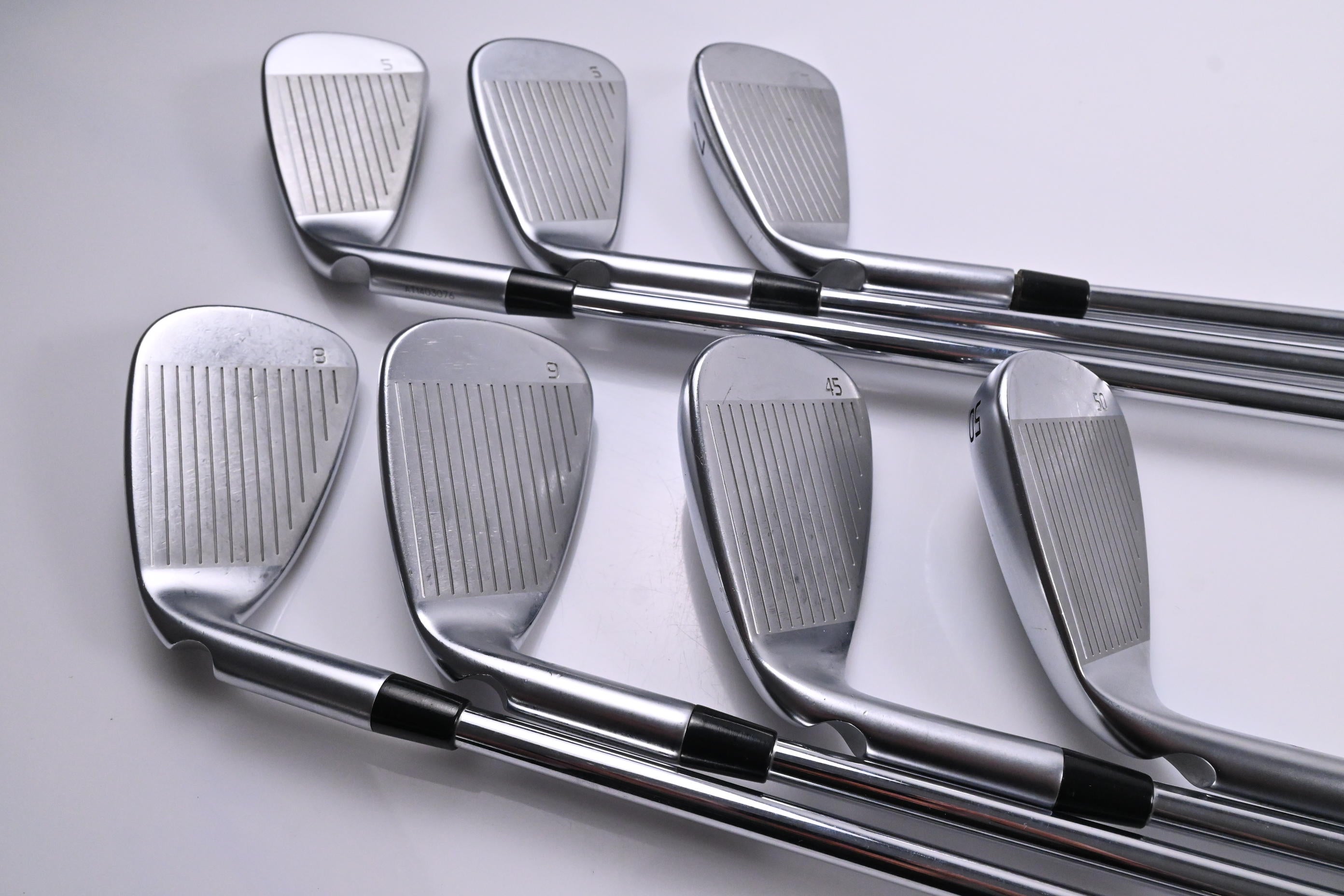 Ping i530 Irons / 5-PW+56 Degree / Black Dot / Regular Flex Ping AWT 2.0 Shafts