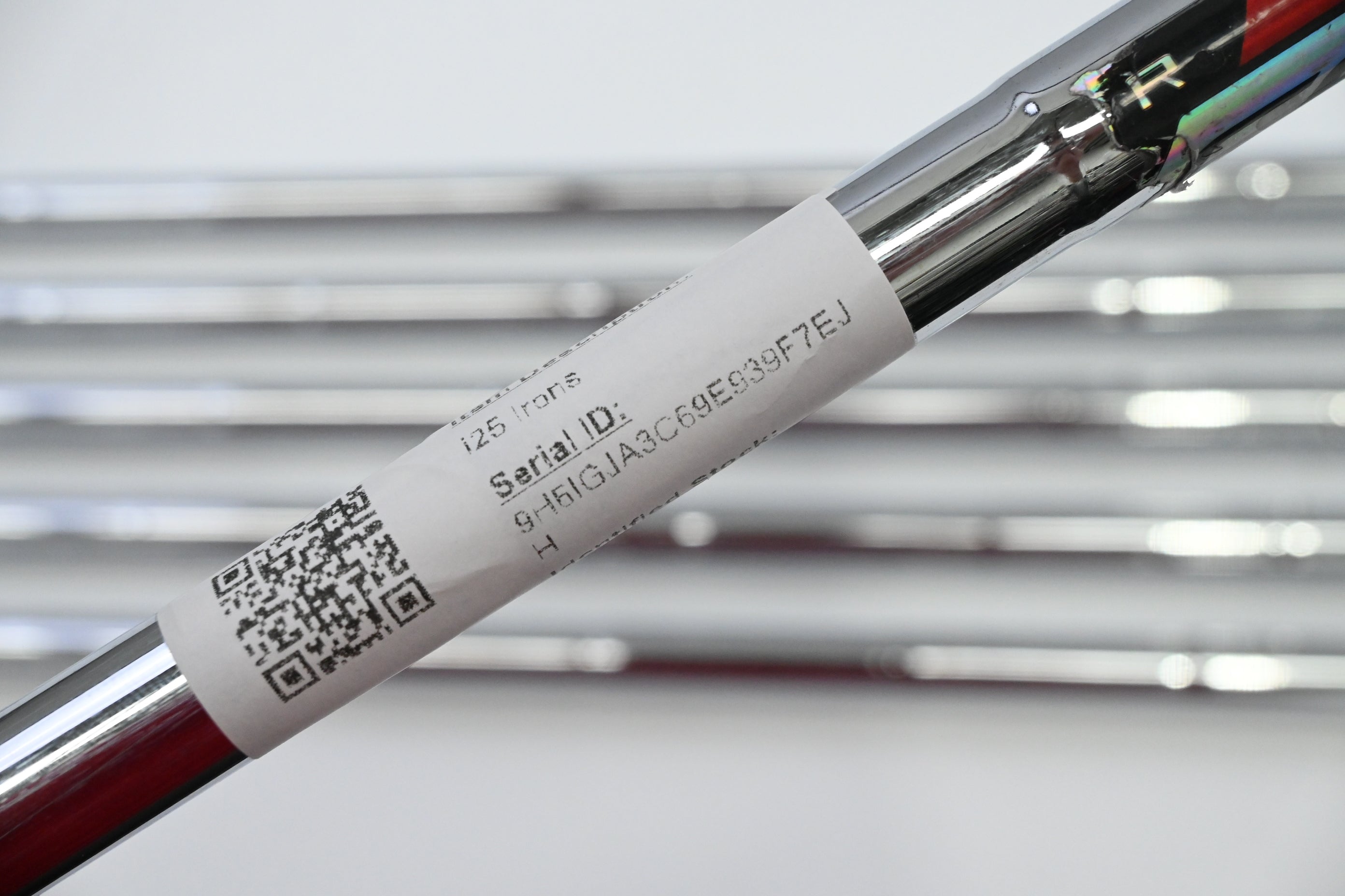 Left Hand Ping i25 Irons / 5-PW / Black Dot / Regular Flex Ping CFS Shafts