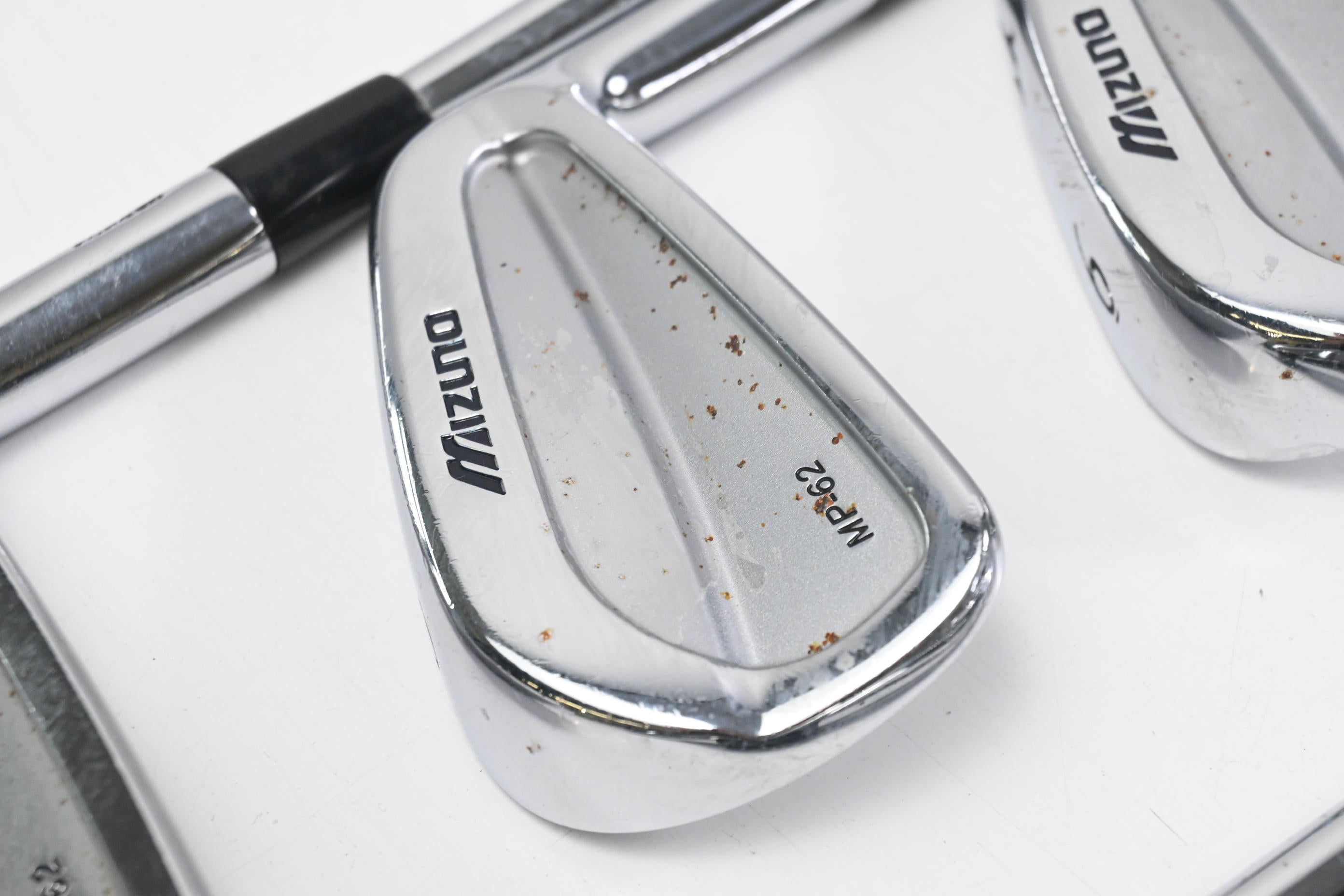 Mizuno MP-62 Irons / 4-PW / Regular+ Flex Project X Rifle Shafts