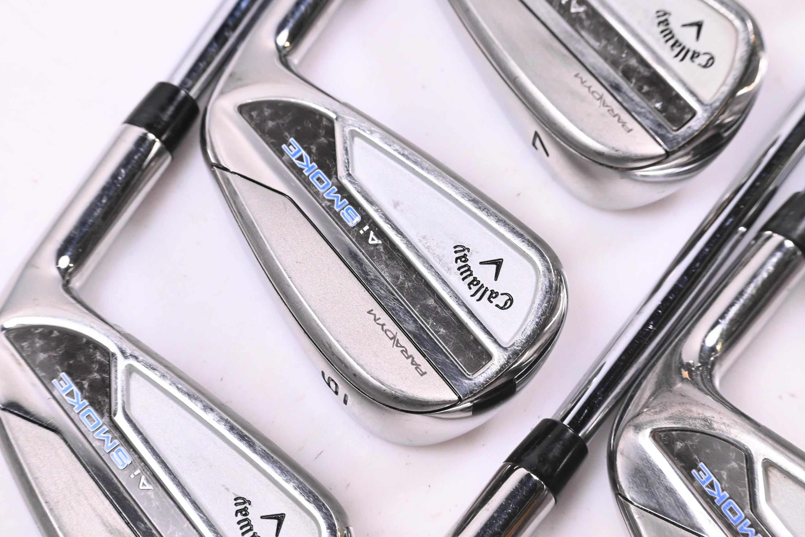 Callaway Paradym Ai Smoke Irons / 5-PW+GW+SW / Regular Flex Elevate MPH 85