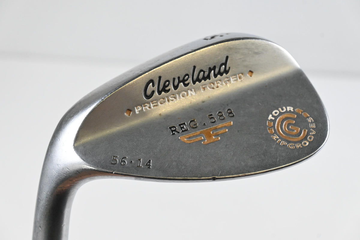 Left Hand Cleveland Reg 588 RTG Sand Wedge / 56 Degree / Wedge Flex Tour Concept