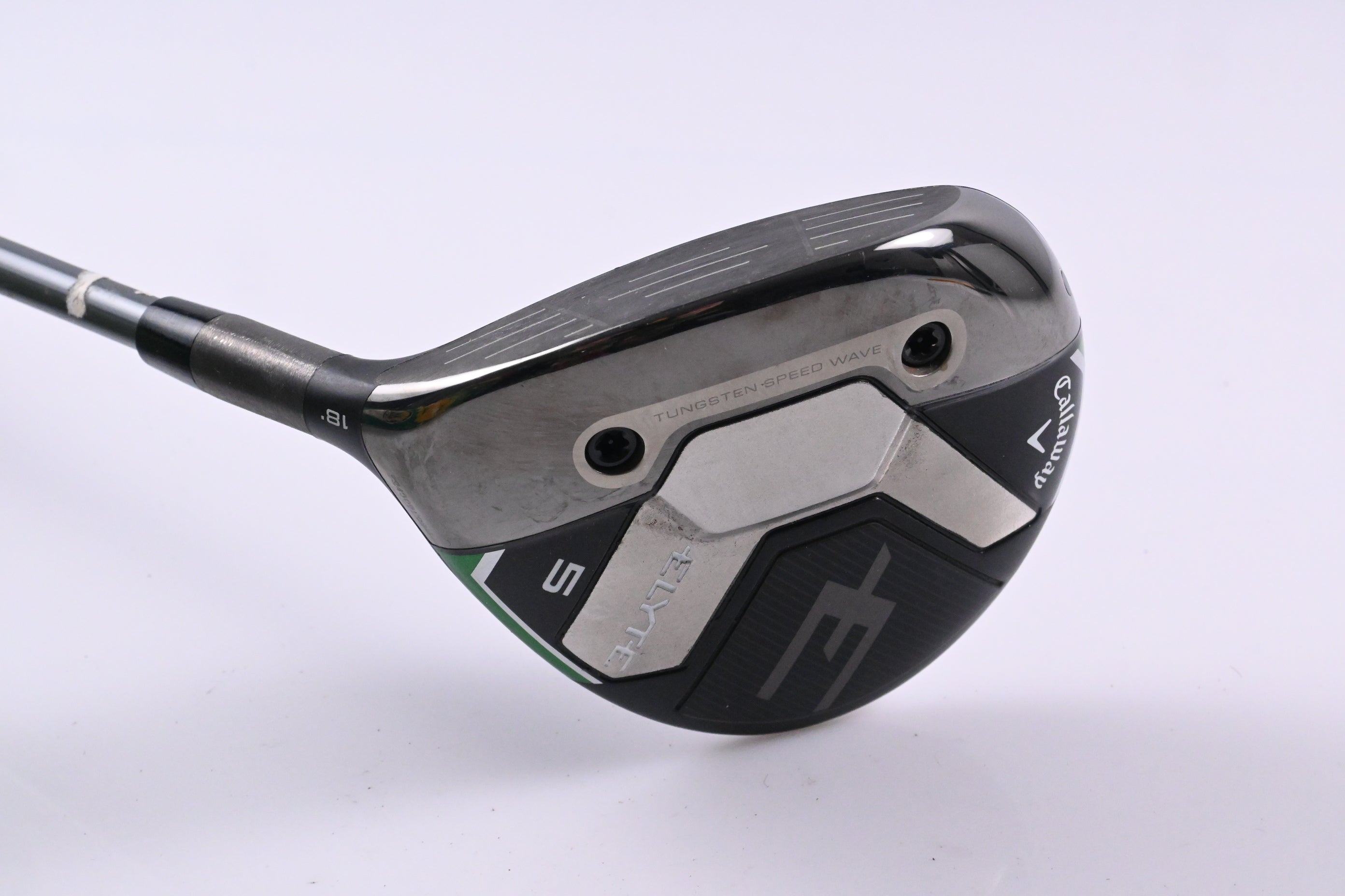 Left Hand Callaway Elyte #5 Wood / 18 Degree / Regular Flex Denali Charcoal 60