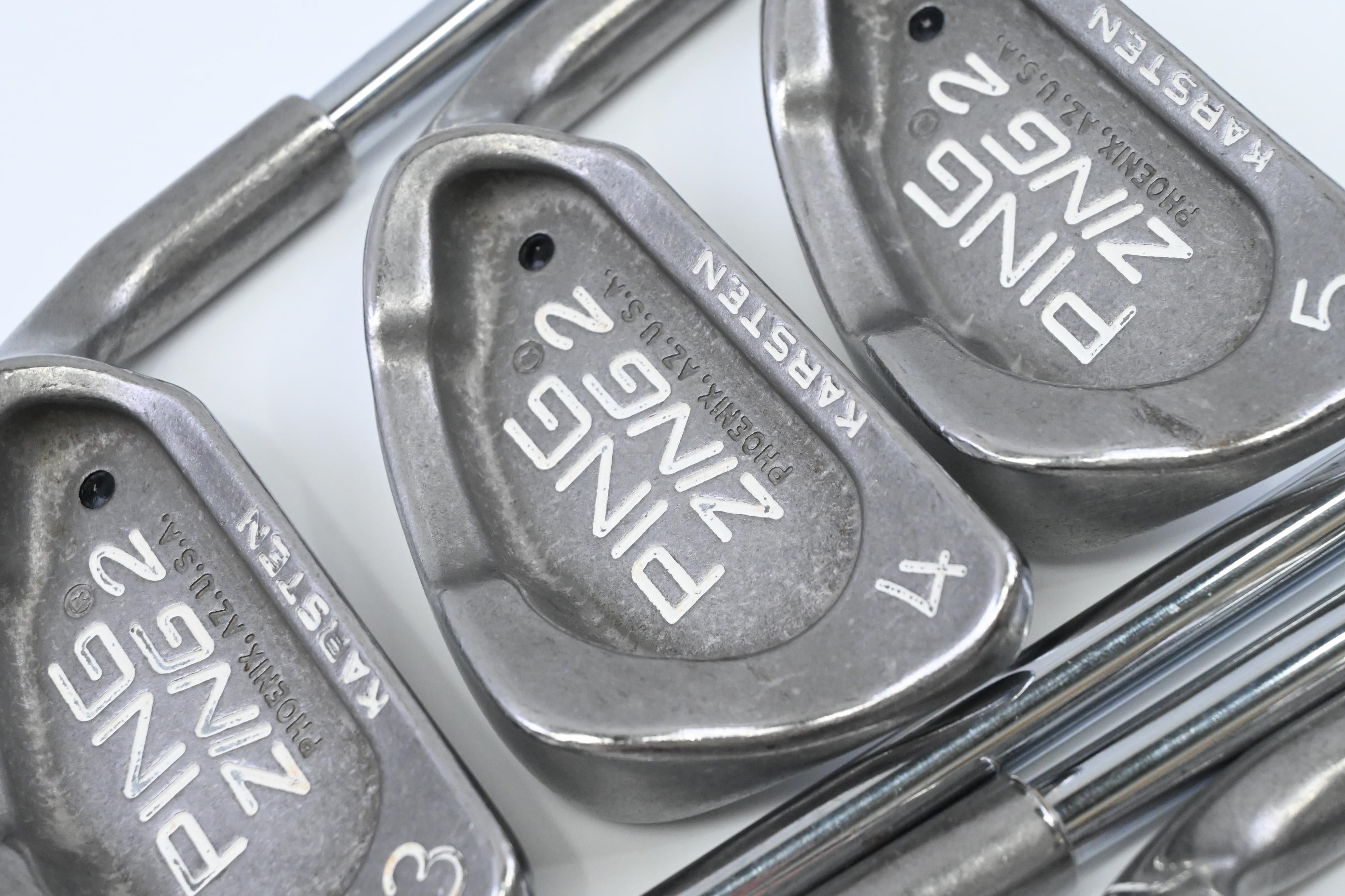 Ping Zing 2 Irons / 3-PW / Black Dot / Stiff Flex Ping JZ Red / No #6 Iron