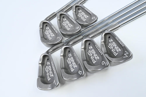 Ping Zing 2 Irons / 3-PW / Black Dot / Stiff Flex Ping JZ Red / No #6 Iron