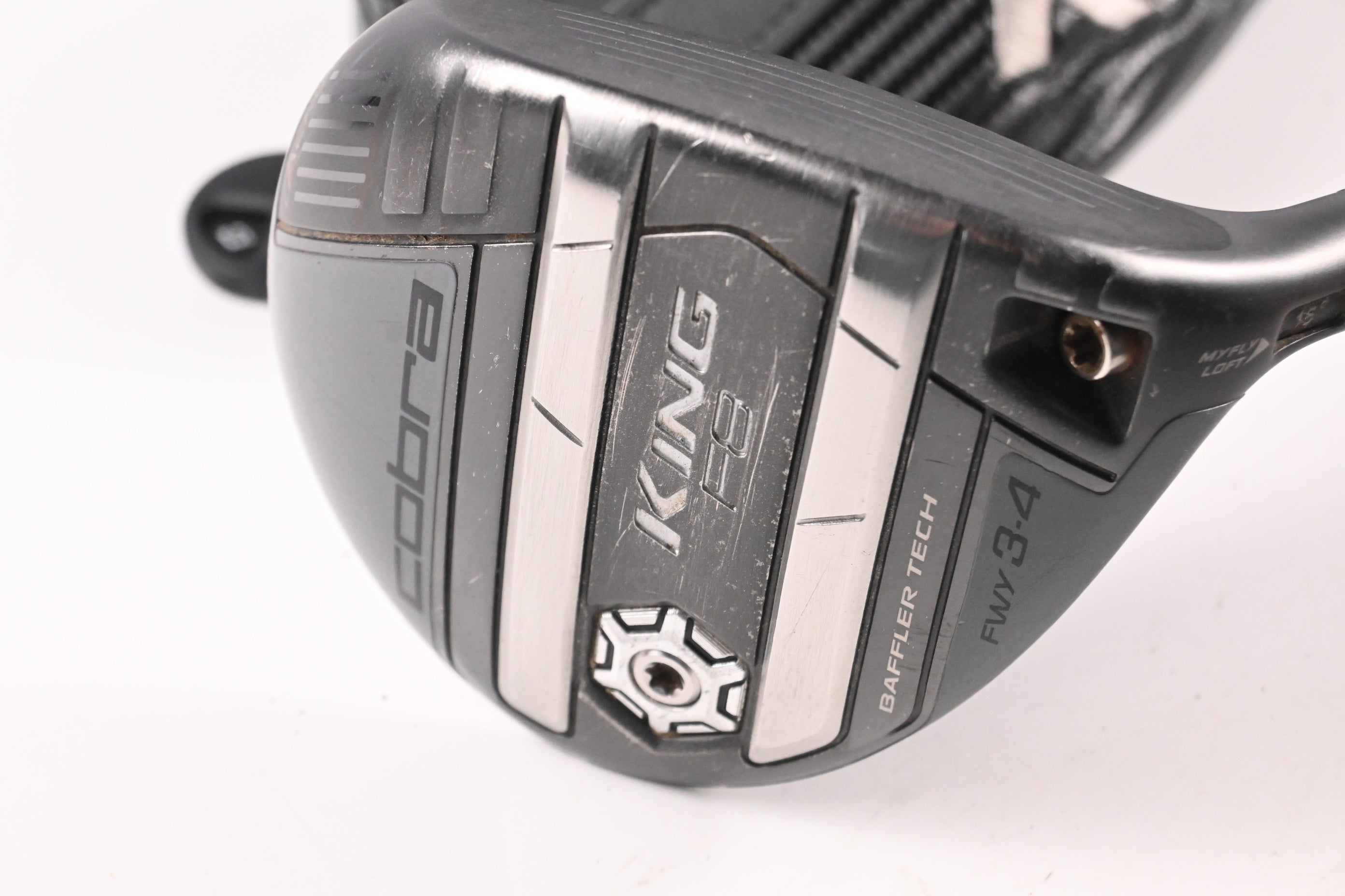 Cobra King F8 #3 Wood / 14.5 Degree / Stiff Flex Aldila NV Green 75 Shaft