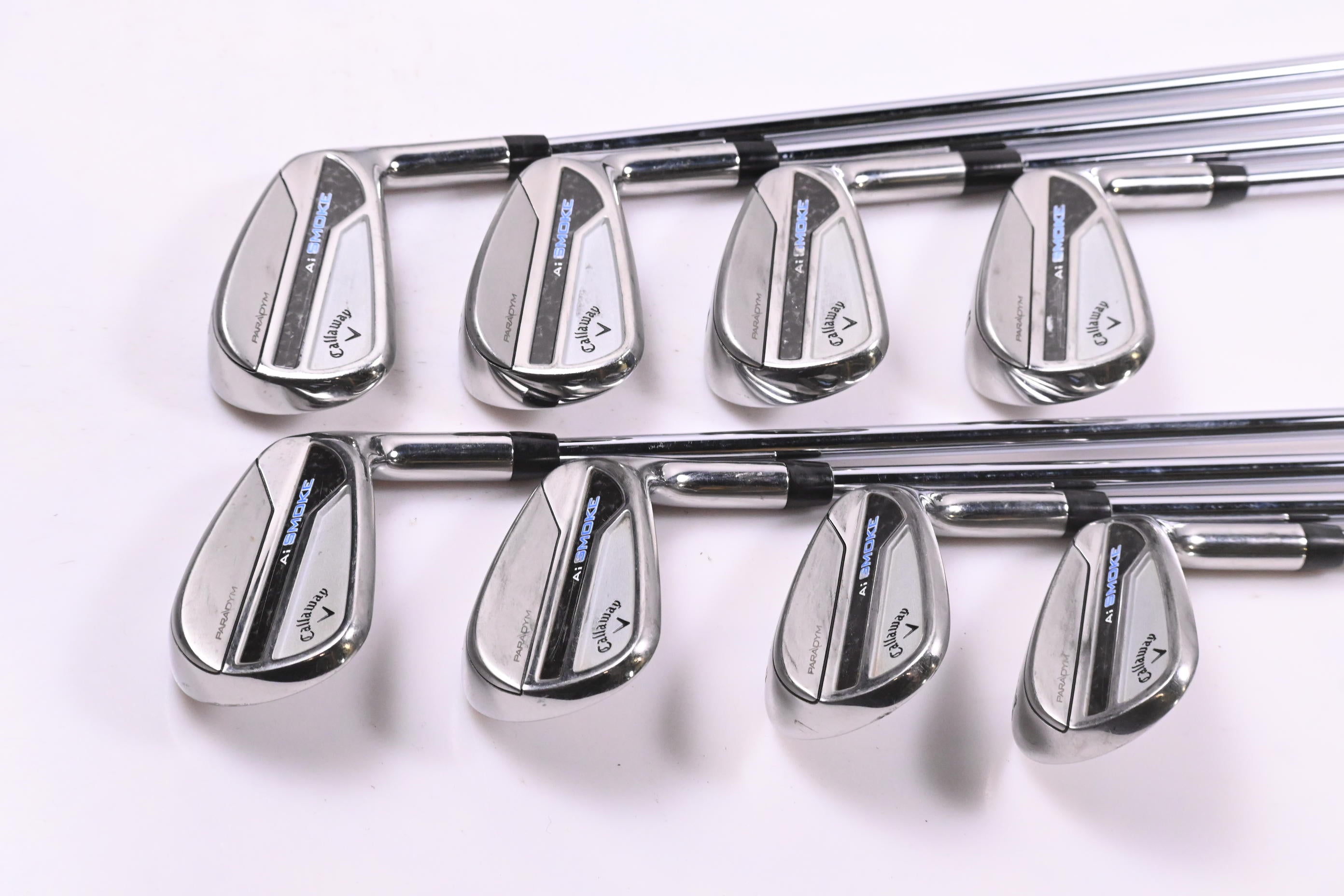 Callaway Paradym Ai Smoke Irons / 5-PW+GW+SW / Regular Flex Elevate MPH 85