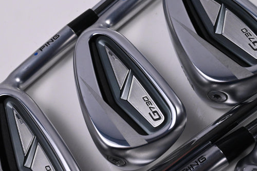 Ping G730 Irons / 7-PW+UW+50°+56° / Blue Dot / Regular Flex Dynamic Gold MID 115