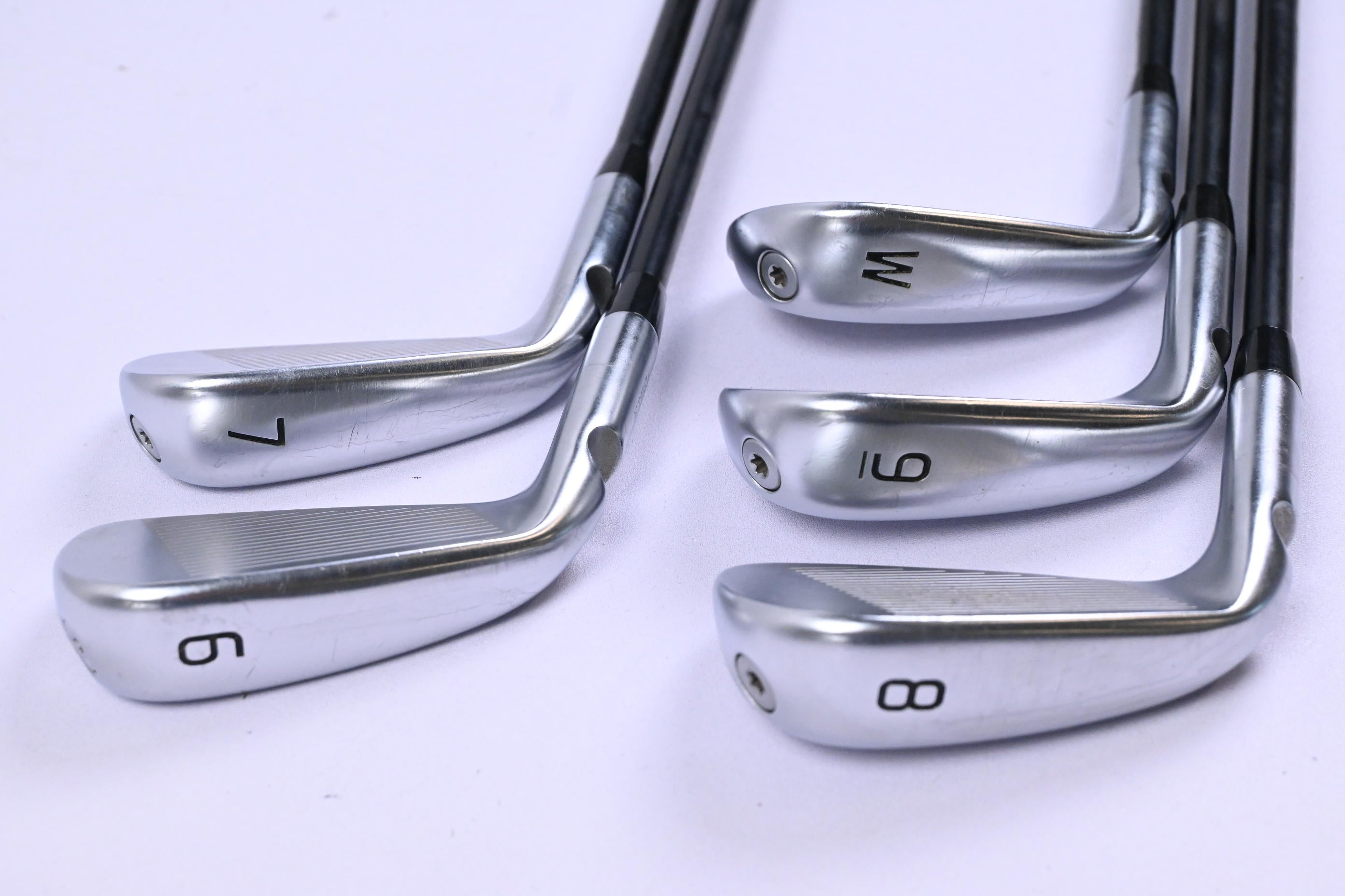 Ping i530 Irons / 6-PW / Orange Dot / Regular Flex Ping Alta CB Black Shafts