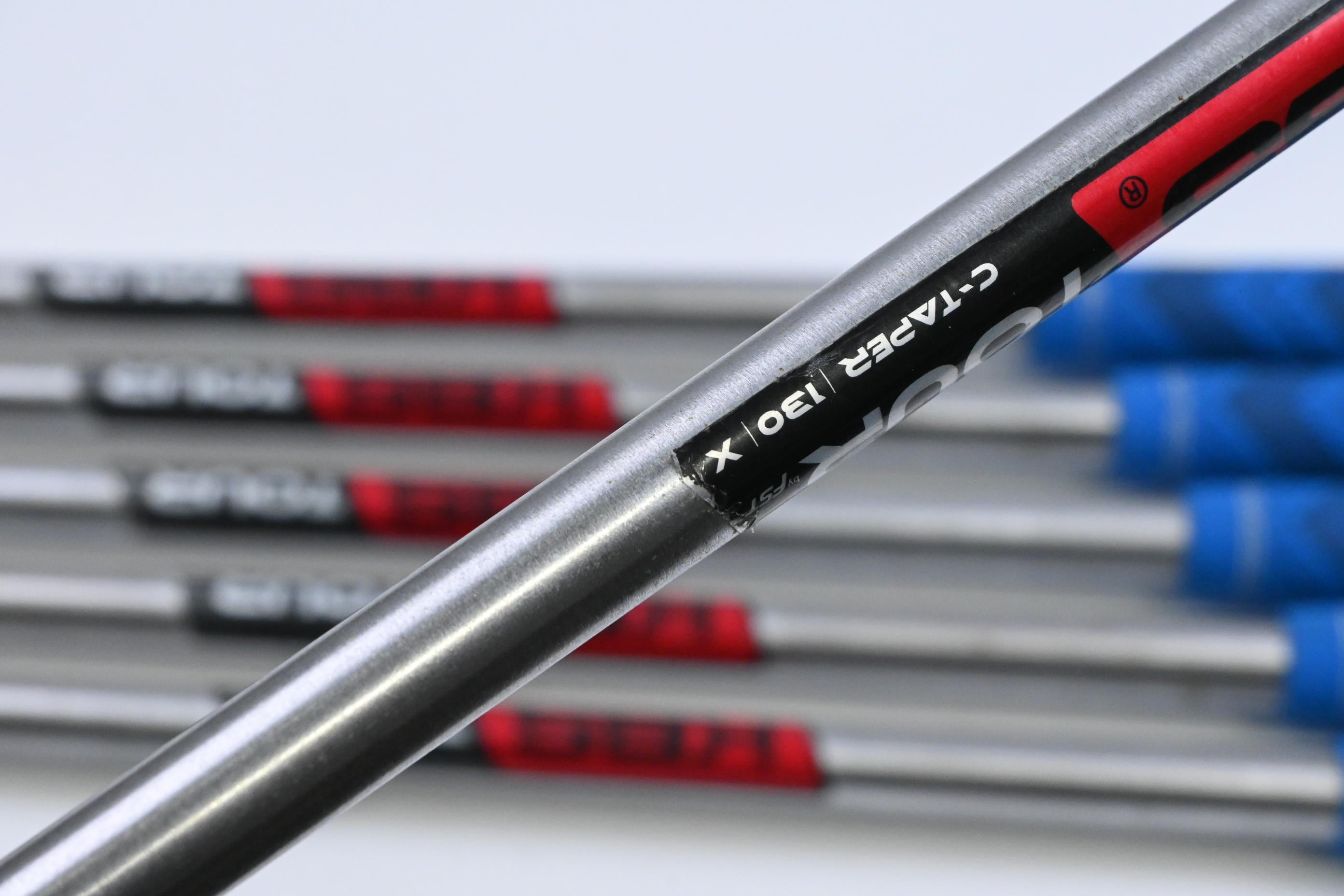 Mizuno MP-20 MMC/Blade Combo Irons / 4-9i / X-Flex KBS Tour C-Taper 130
