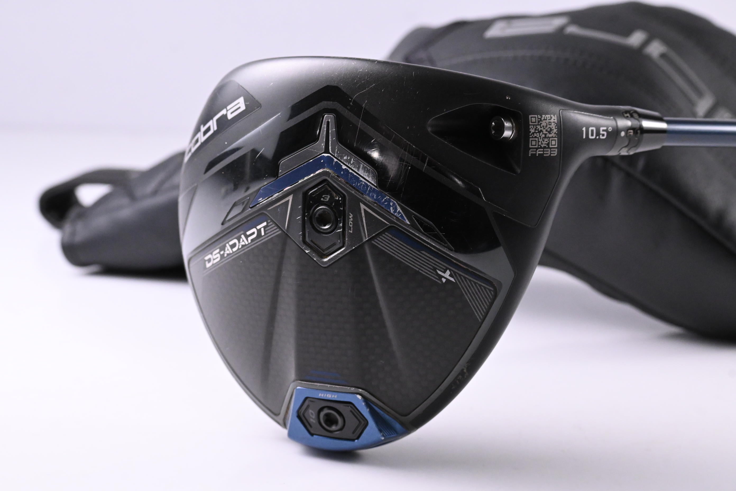 Cobra DS-Adapt X Driver / 10.5 Degree / Stiff Flex Project X Denali Blue 60