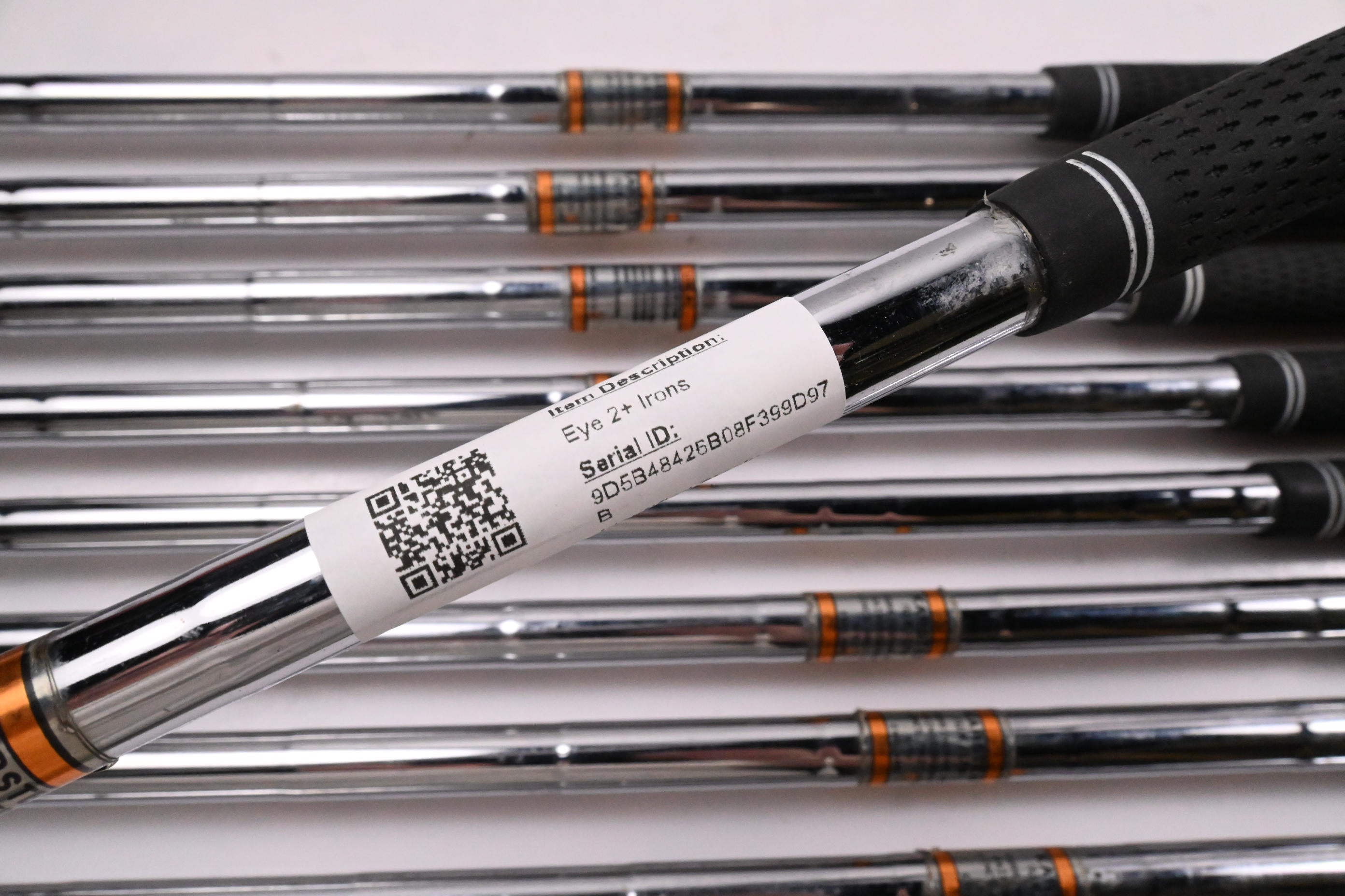 Ping Eye 2+ Irons / 3-PW+SW / Black Dot / Stiff Flex Ping KT Shafts