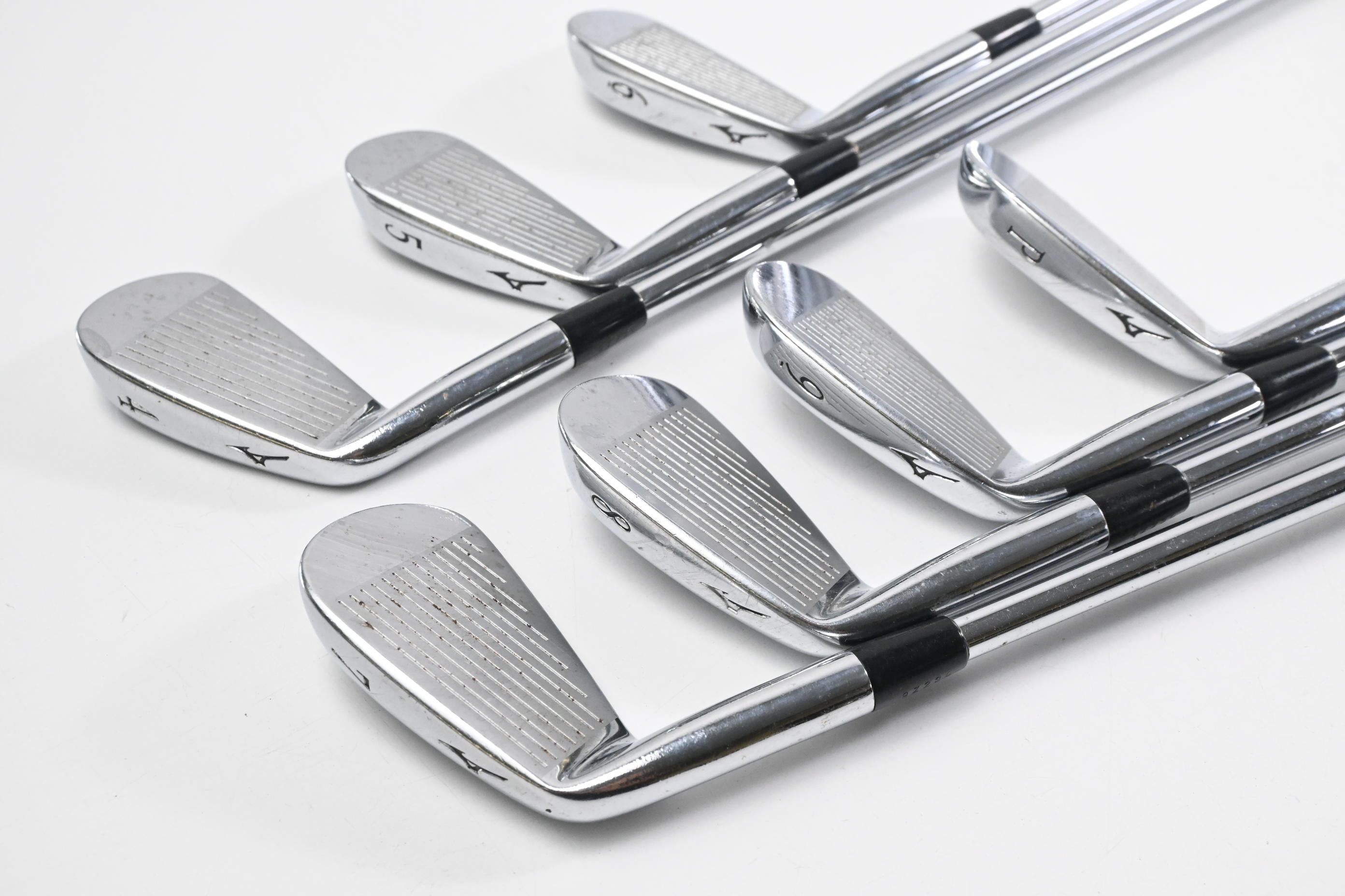 Mizuno MP-62 Irons / 4-PW / Regular+ Flex Project X Rifle Shafts