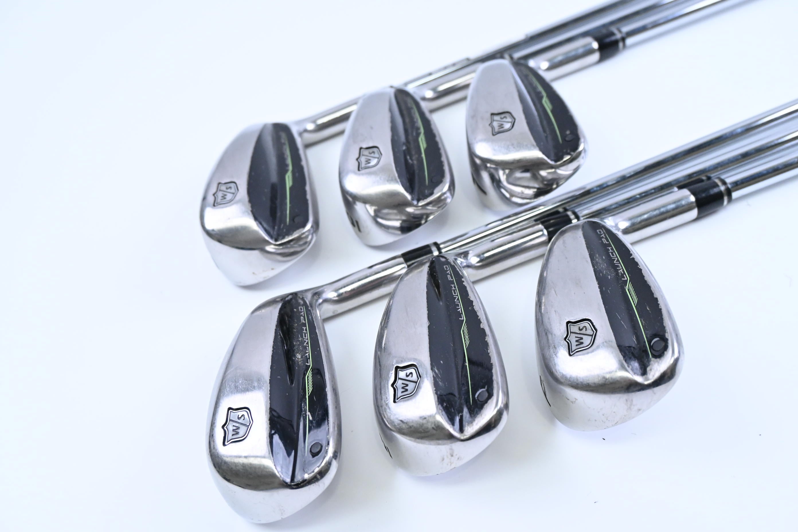 Wilson Launch Pad 2022 Irons / 5-PW / Regular Flex KBS Max Ultralite Shafts
