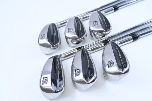 Wilson Launch Pad 2022 Irons / 5-PW / Regular Flex KBS Max Ultralite Shafts