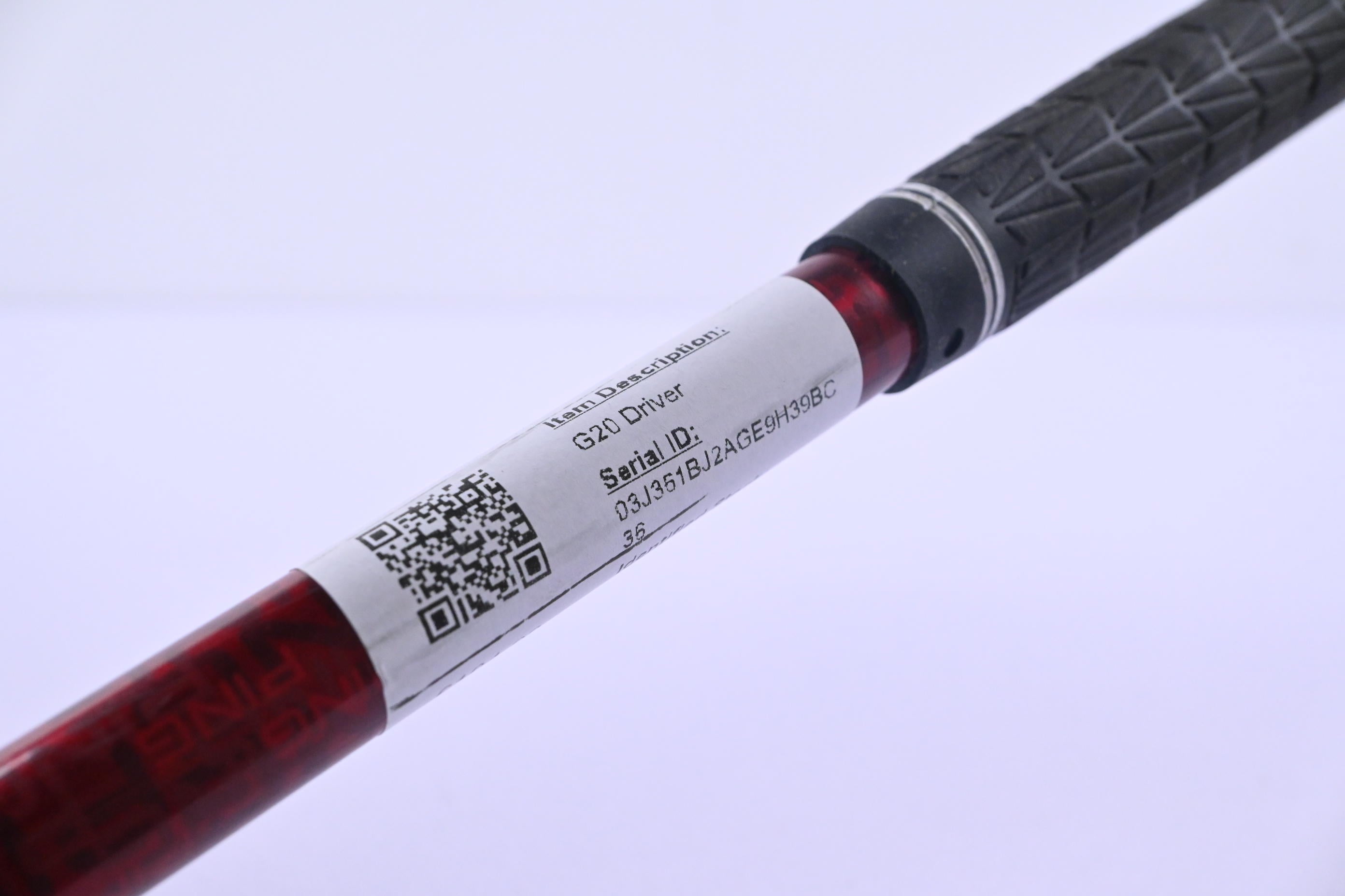 Ping G20 Driver / 12 Degree / Senior Flex Ping TFC 169 D Shaft