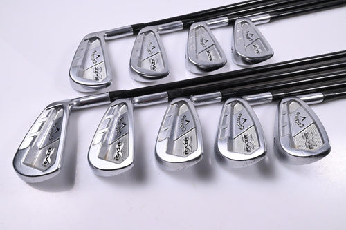 Callaway RAZR X Forged Irons / 2-PW / Tour Stiff Flex Callaway M75i Shafts