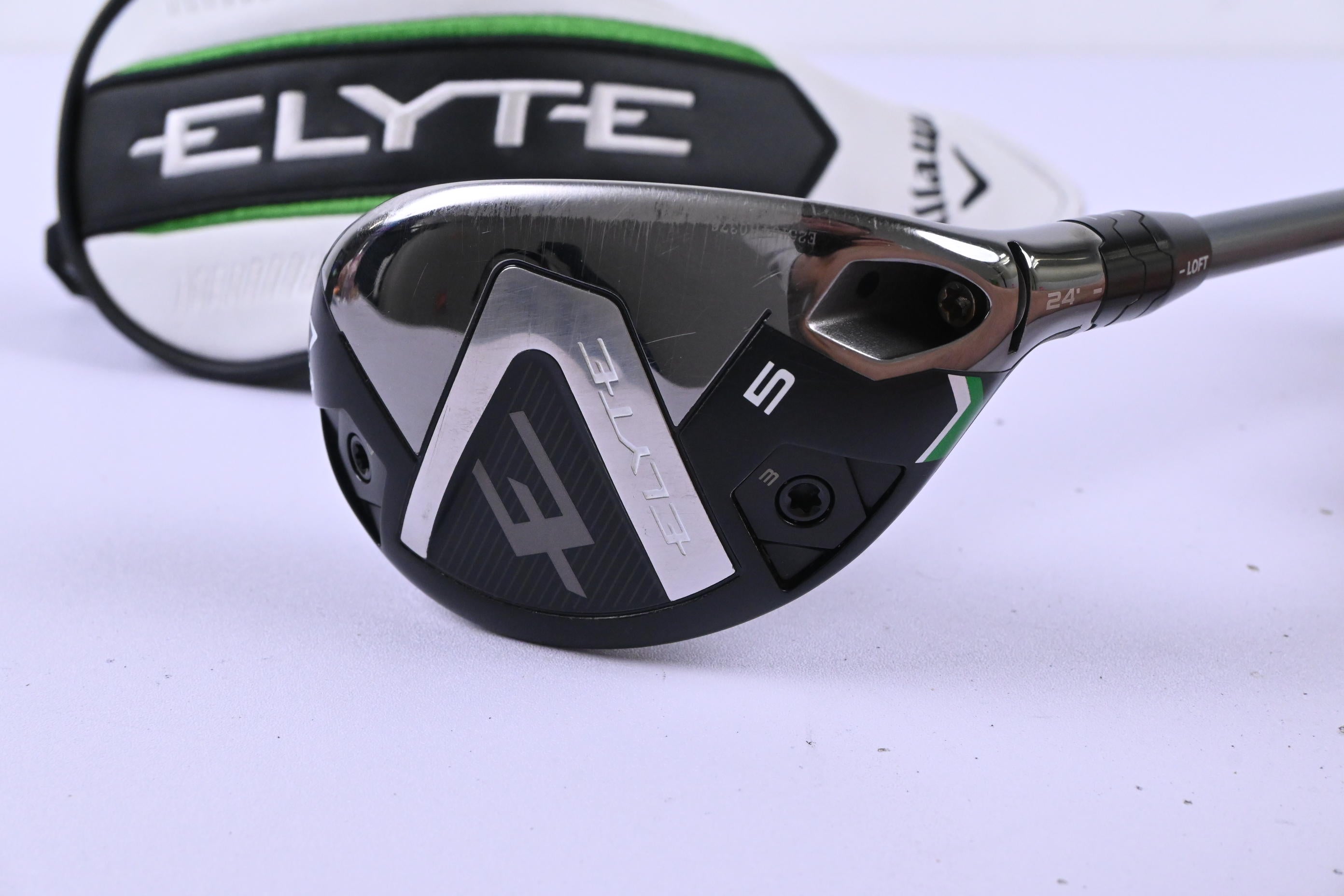 Callaway Elyte #5 Hybrid / 24 Degree / Regular Flex Denali Charcoal 60 Shaft