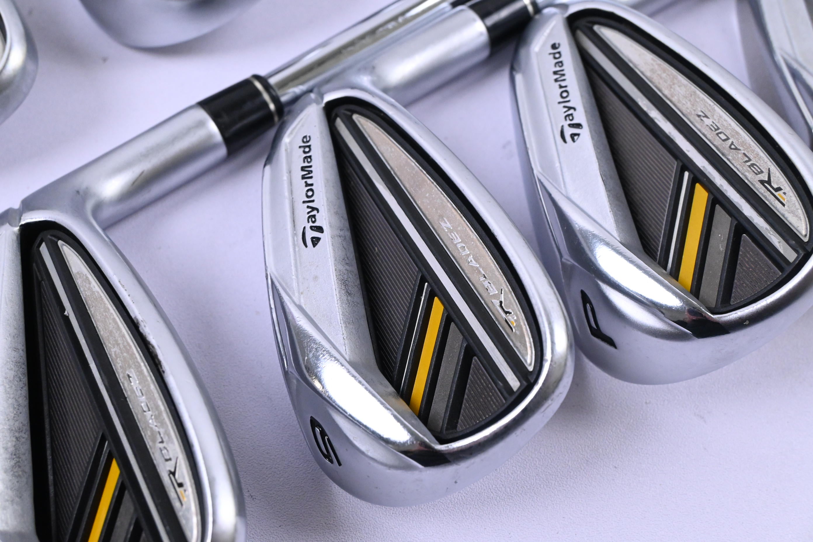 Taylormade Rocketbladez Irons / 4-PW+SW / Regular Flex Rocket Fuel 85 Shafts