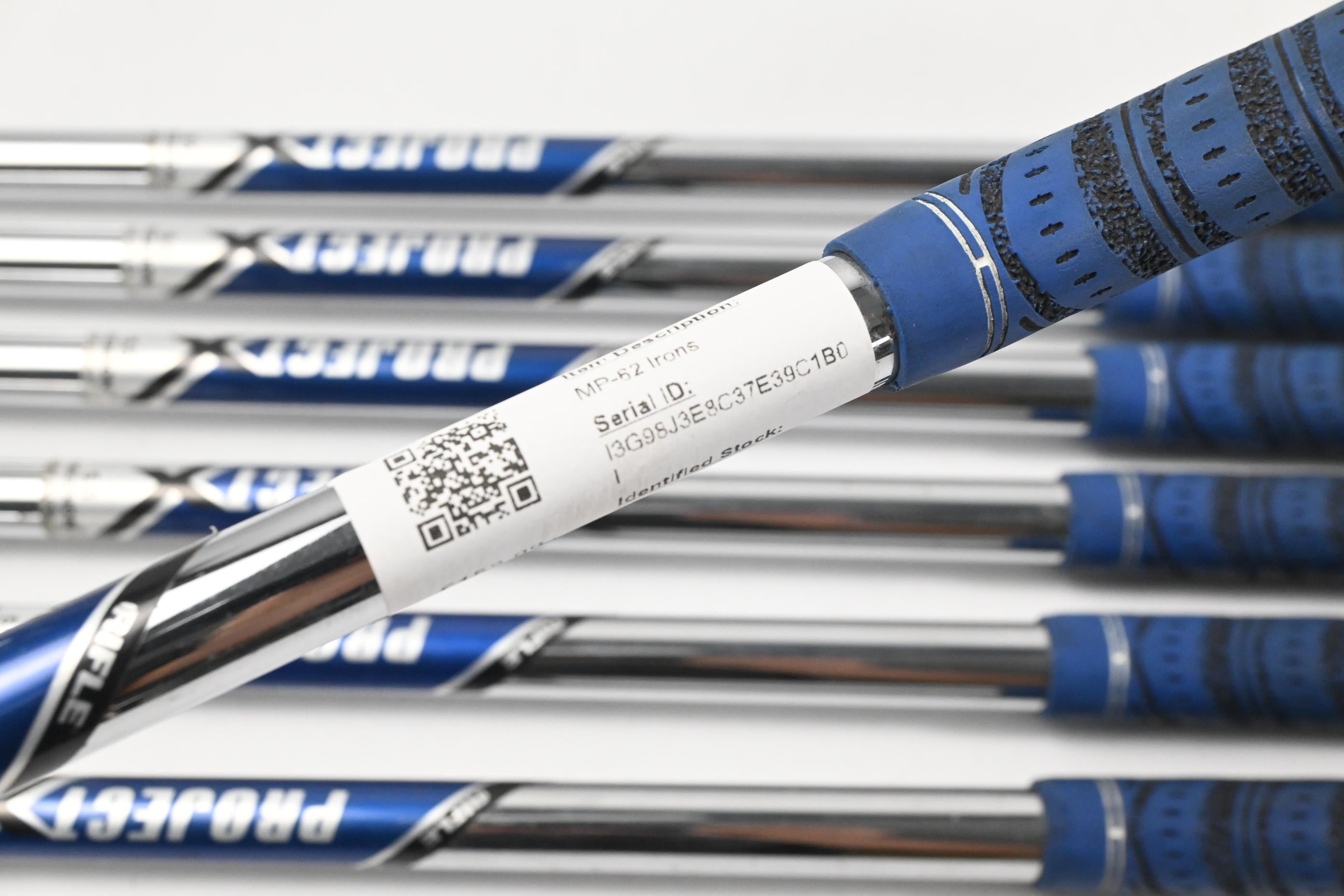 Mizuno MP-62 Irons / 4-PW / Regular+ Flex Project X Rifle Shafts