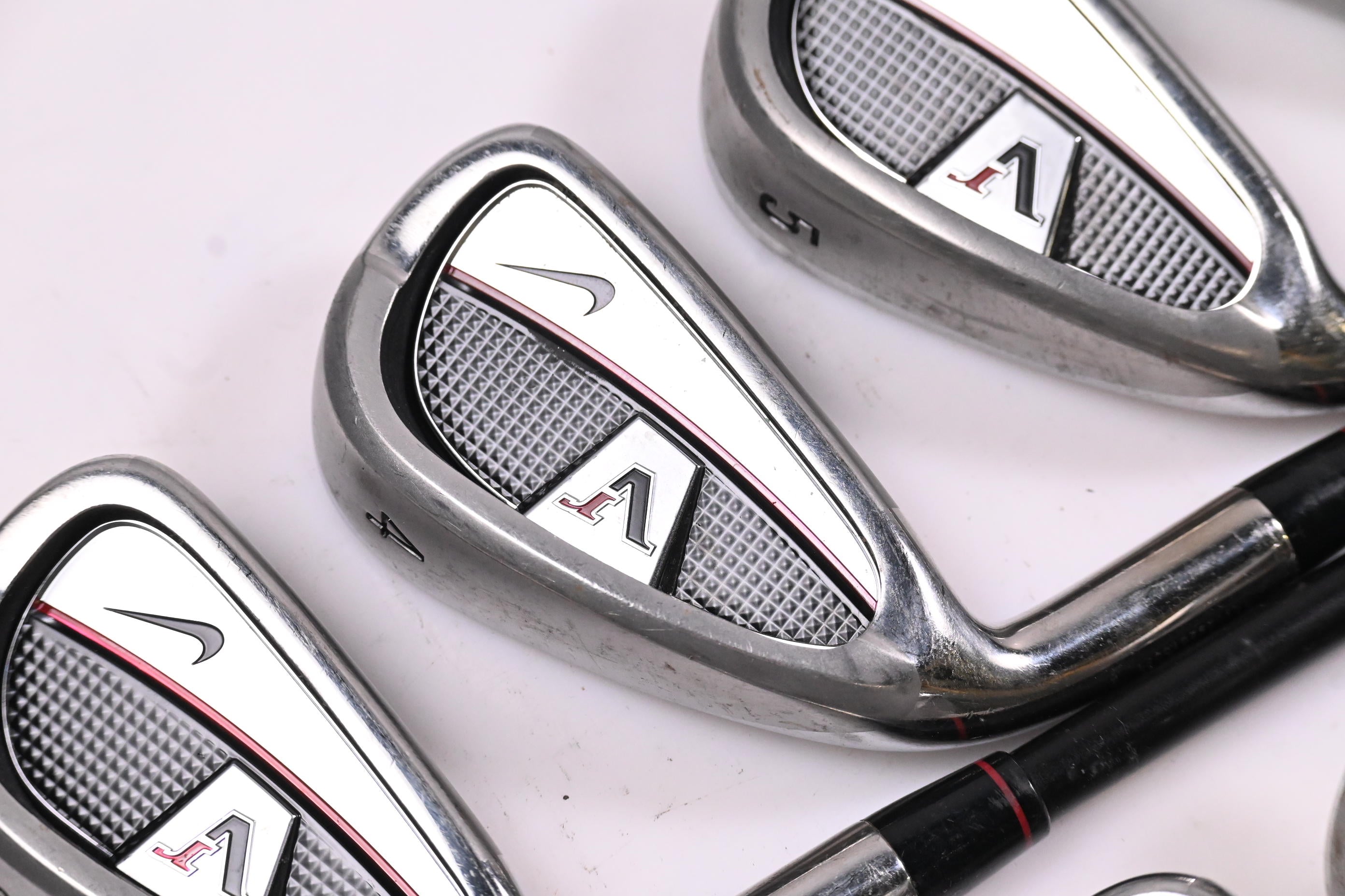 Left Hand Nike VR Full Cavity Irons / 3-PW+SW / Regular Flex Nike 80 Shafts
