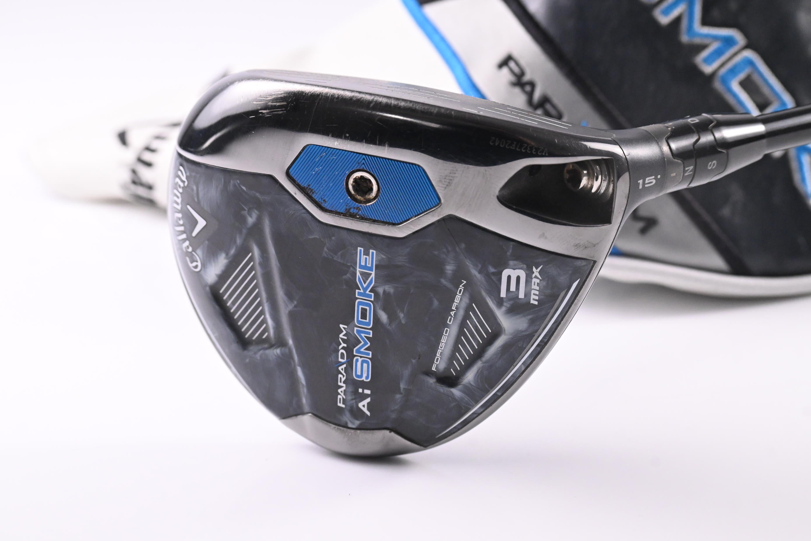 Callaway Paradym Ai Smoke Max #3 Wood / 15 Degree / X-Flex Denali Black 80